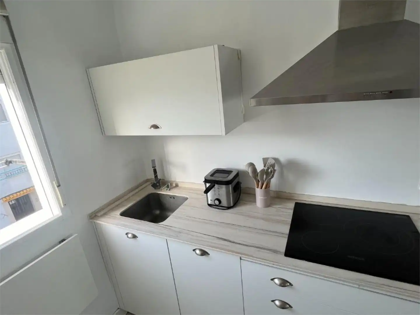 Kitchen of Flat for share in Jerez de la Frontera  with Air Conditioner, Heating and Furnished