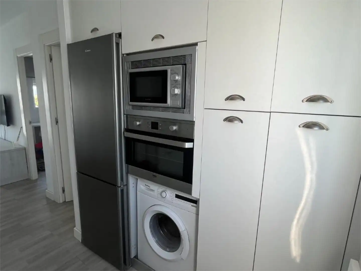 Kitchen of Flat for share in Jerez de la Frontera  with Air Conditioner, Heating and Furnished