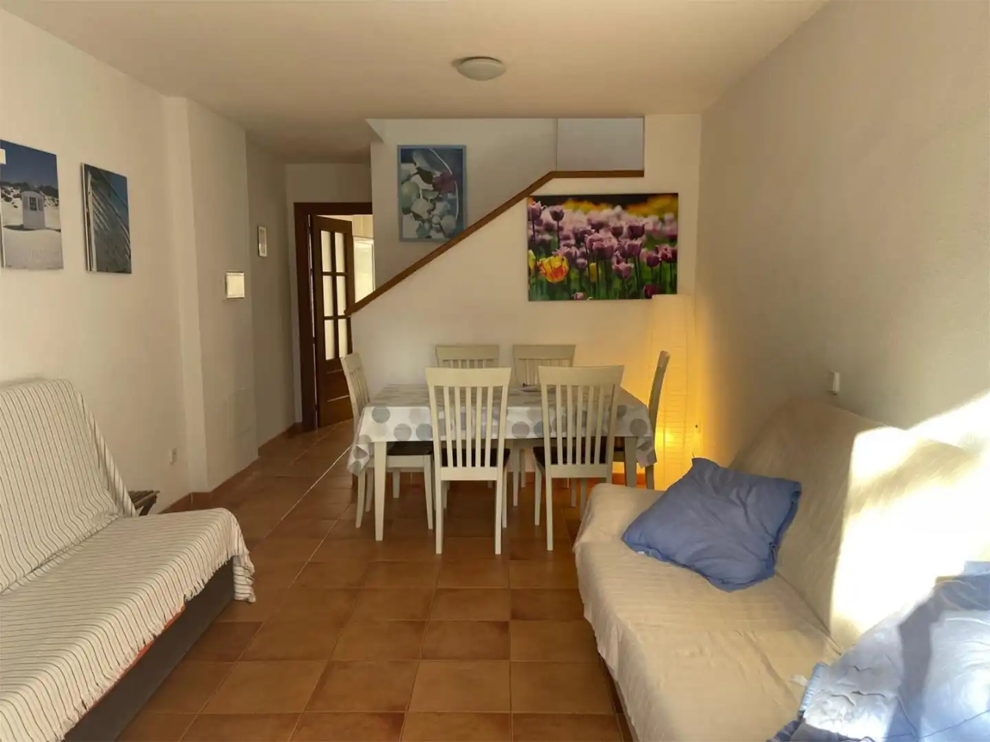 Casa adosada en venda a Calle Punta del Castillo, 7, Rodalquilar - La Isleta Menjador de Casa adosada en venda en Níjar amb Terrassa i Balcó