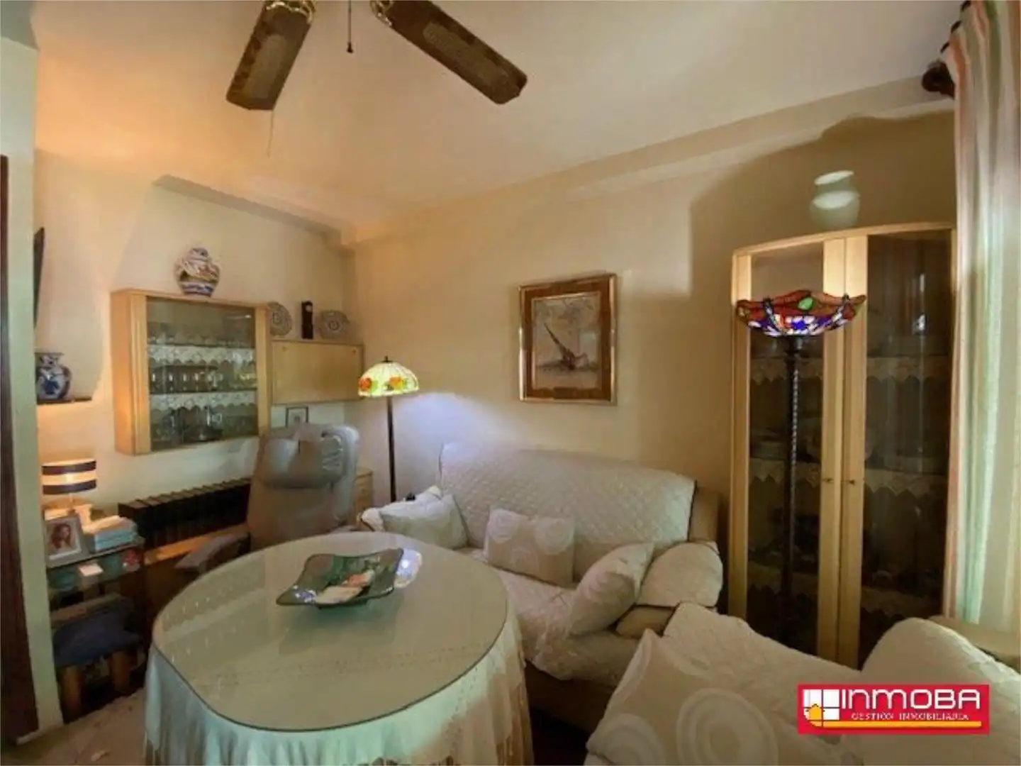 Living room of Flat for sale in Guareña  with Air Conditioner, Terrace and Furnished
