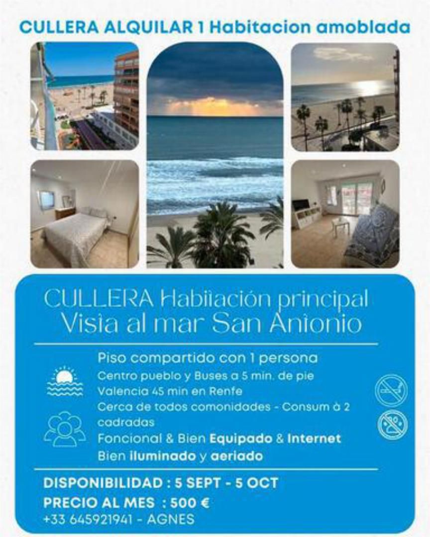 Exterior view of Flat to share in Cullera  with Heating, Terrace and Storage room