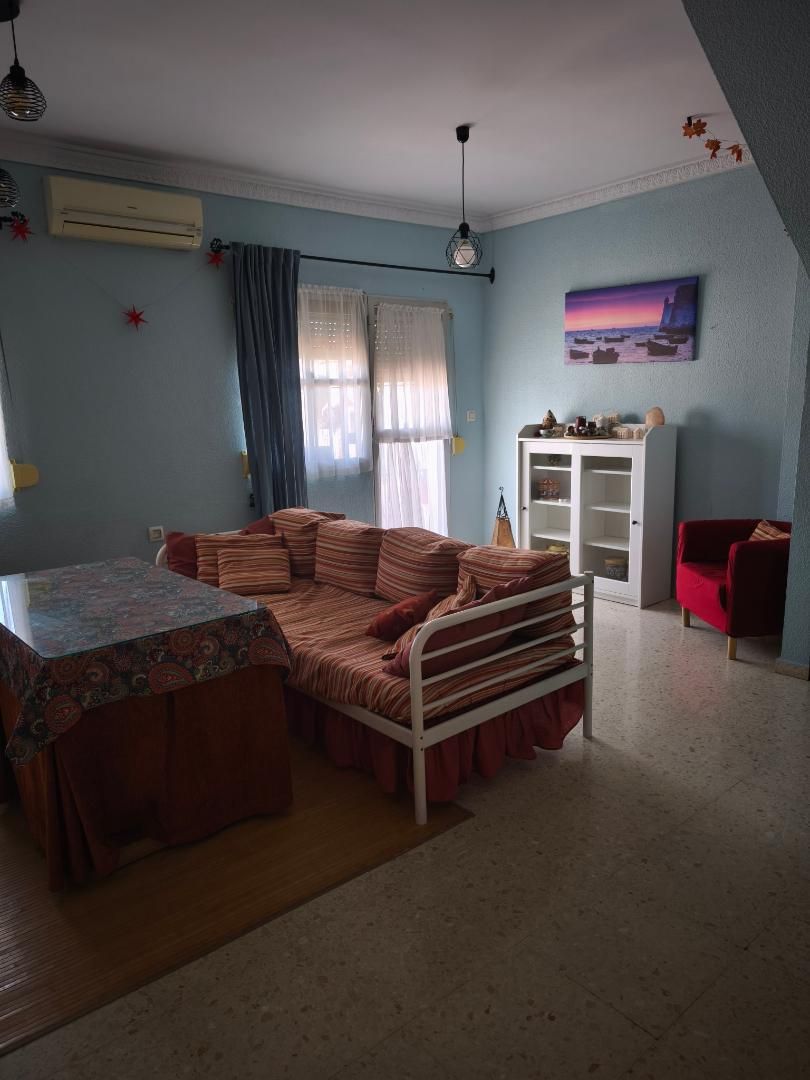Bedroom of Duplex to rent in Lebrija  with Air Conditioner, Terrace and Storage room