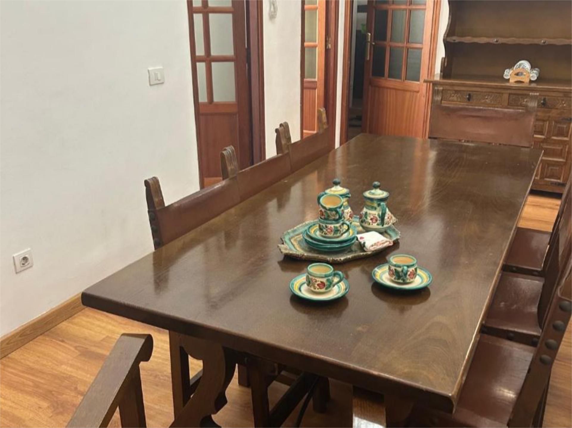 Menjador de Pis de lloguer en  Santa Cruz de Tenerife Capital amb Parquet i Moblat