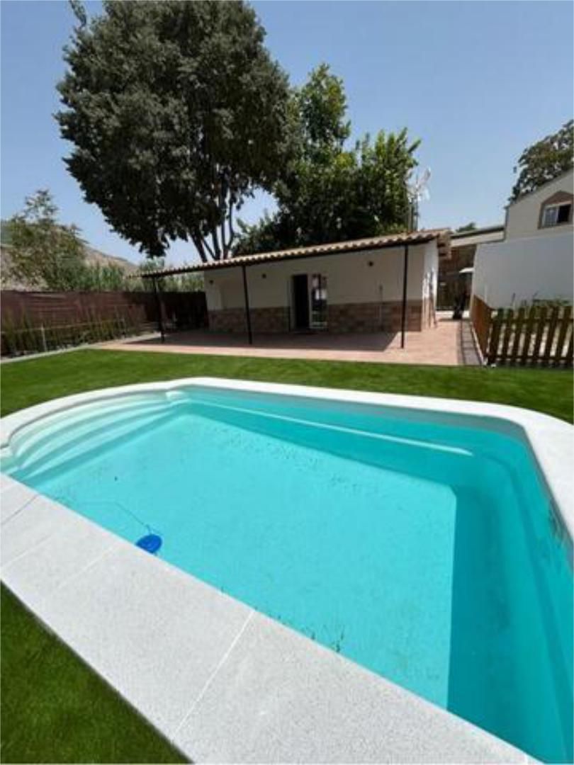 Piscina de Casa o xalet de lloguer en Loja amb Jardí privat, Terrassa i Piscina