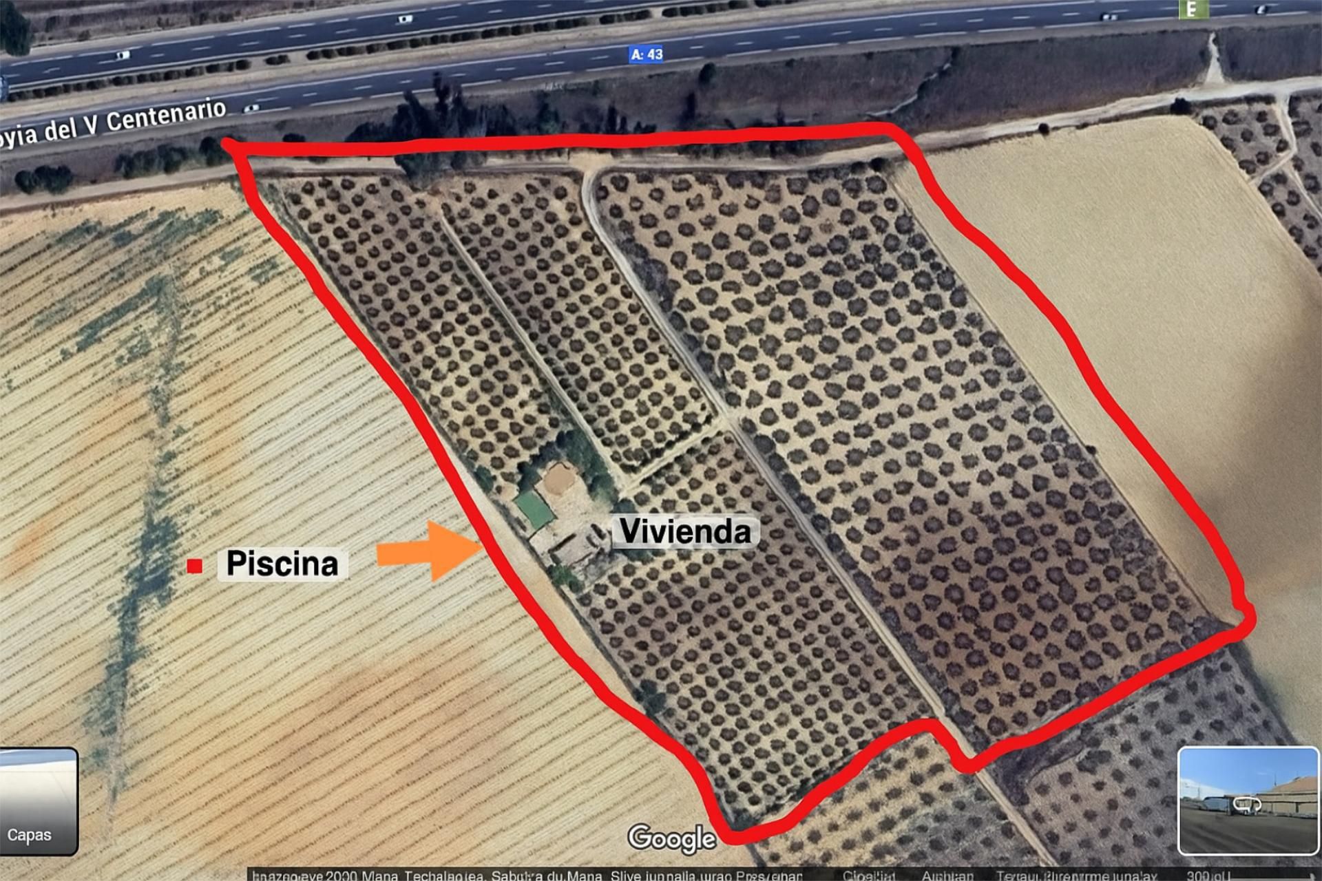 Finca rústica en venta en Carrión de los Céspedes con Jardín privado, Terraza y Trastero