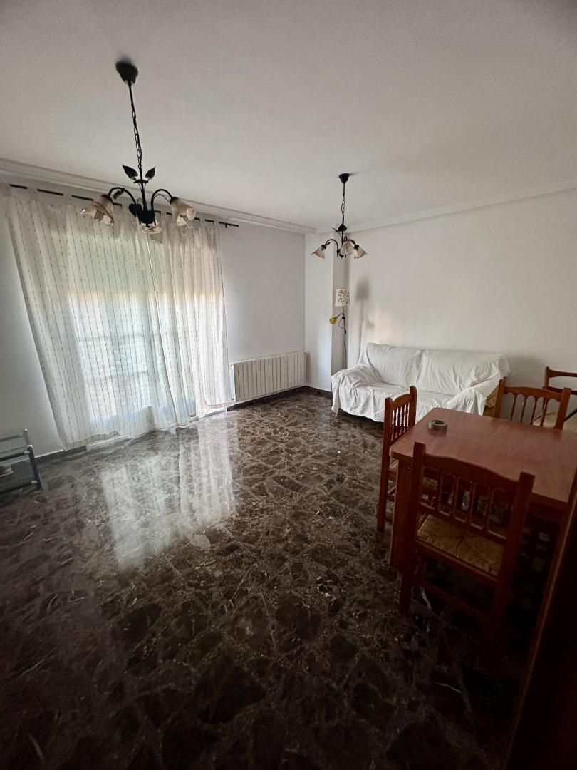 Living room of Flat for sale in  Albacete Capital  with Balcony