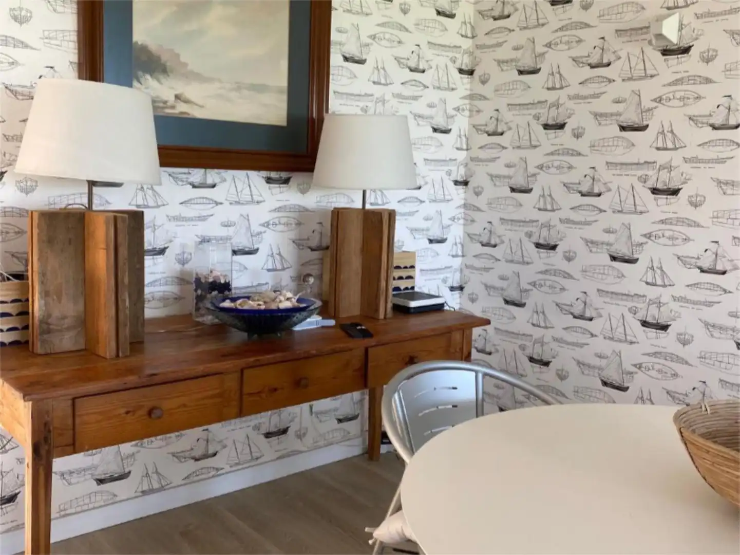 Flat for rent in Carrer el Castell d'en Catoi, 7, Sa Ràpita - Ses Covetes Dining room of Flat for rent in Campos with Air Conditioner, Heating and Private garden