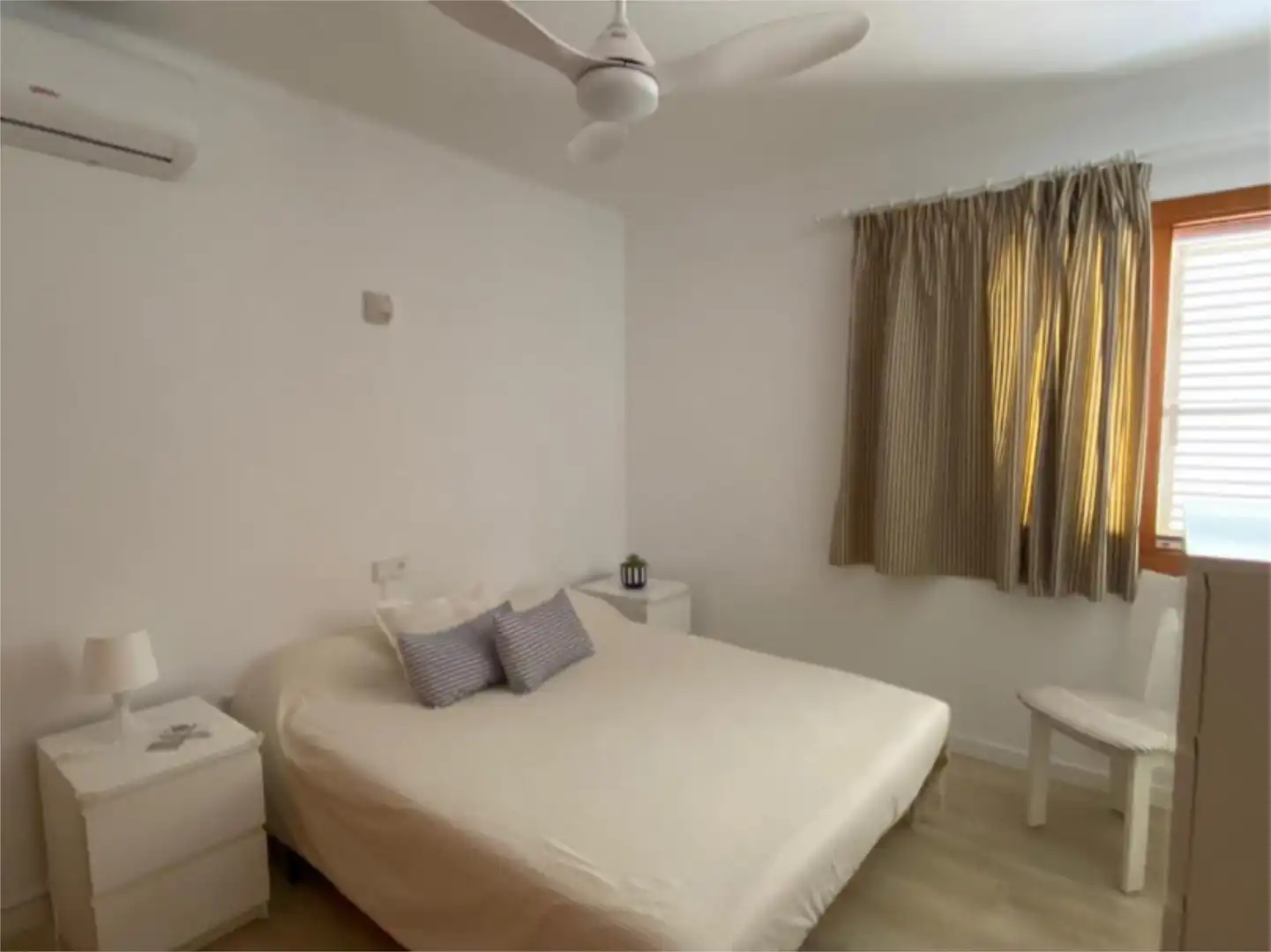 Flat for rent in Carrer el Castell d'en Catoi, 7, Sa Ràpita - Ses Covetes Bedroom of Flat for rent in Campos with Air Conditioner, Heating and Private garden