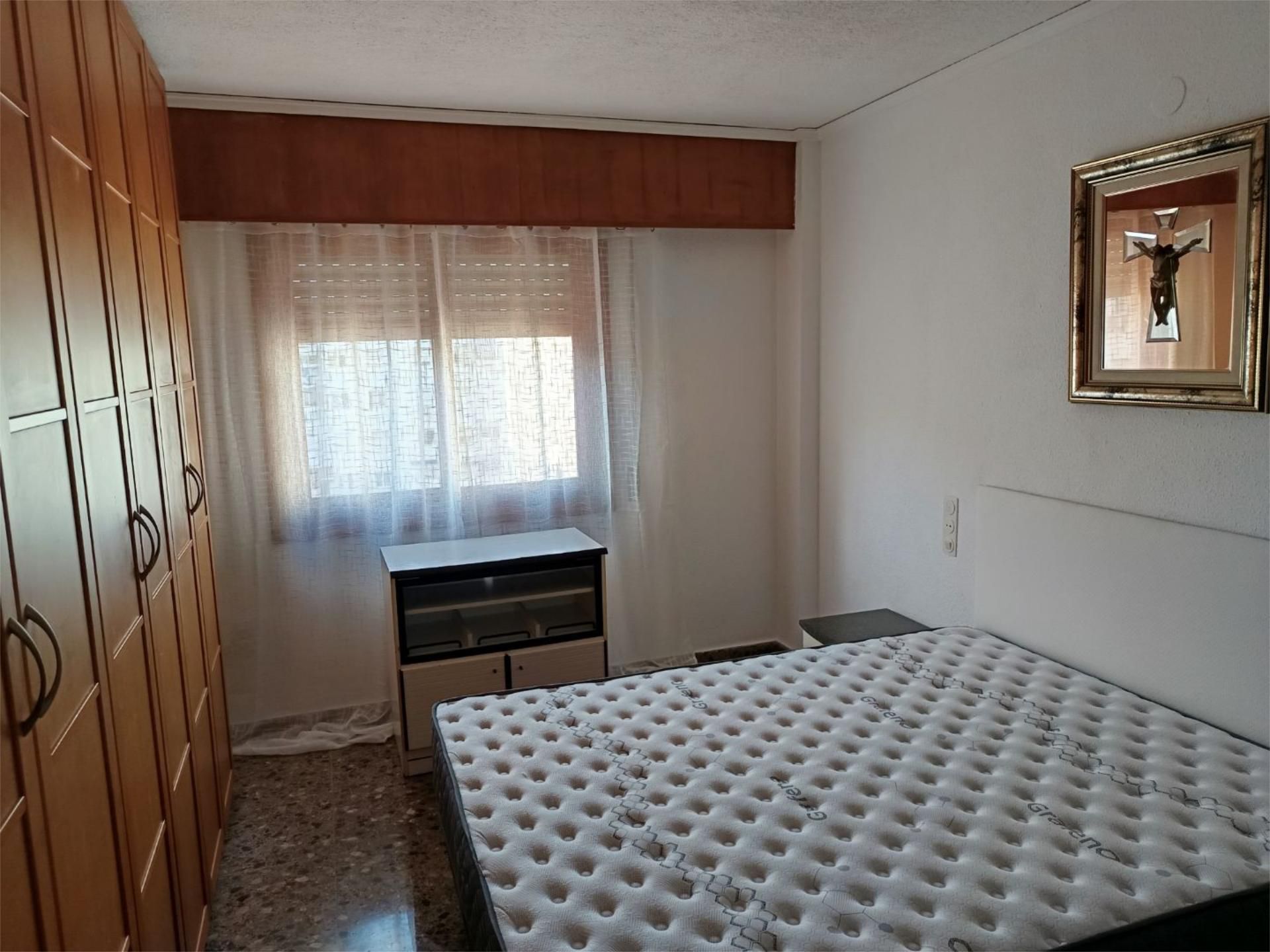 Bedroom of Flat to rent in Gandia  with Air Conditioner, Furnished and Balcony