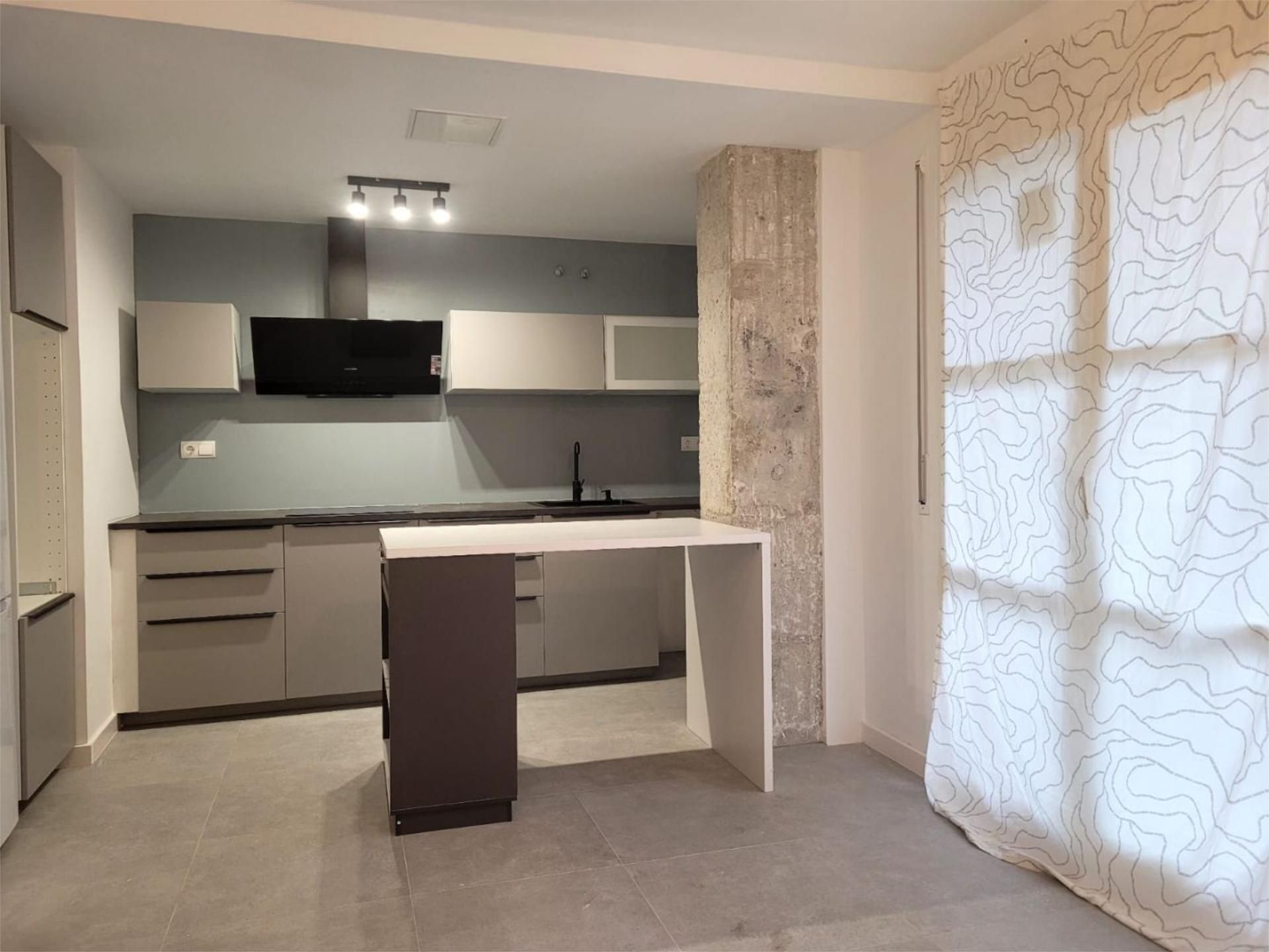 Kitchen of Flat to rent in Terrassa  with Air Conditioner, Heating and Community parking