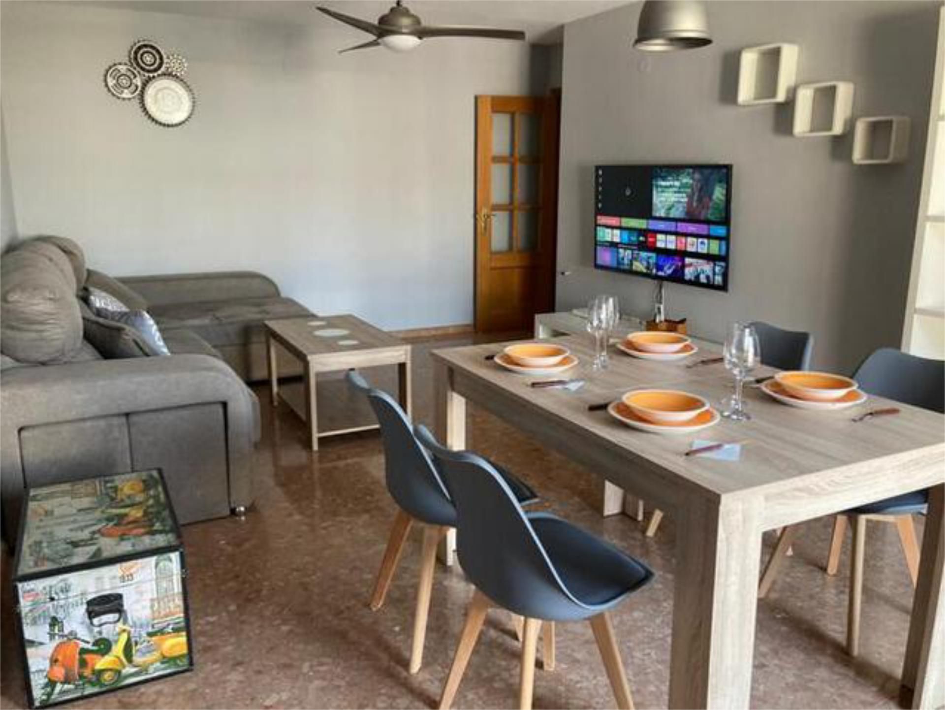 Comedor de Ático de alquiler en Benicasim / Benicàssim con Terraza