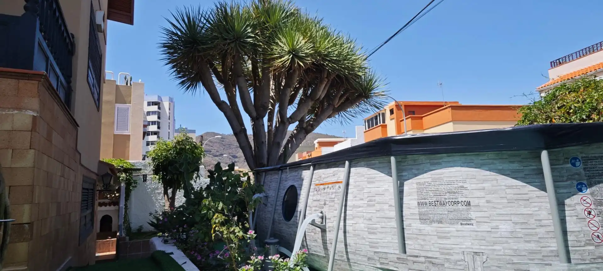 Exterior view of Flat for share in Santa Cruz de Tenerife  with Private garden, Terrace and Storage room