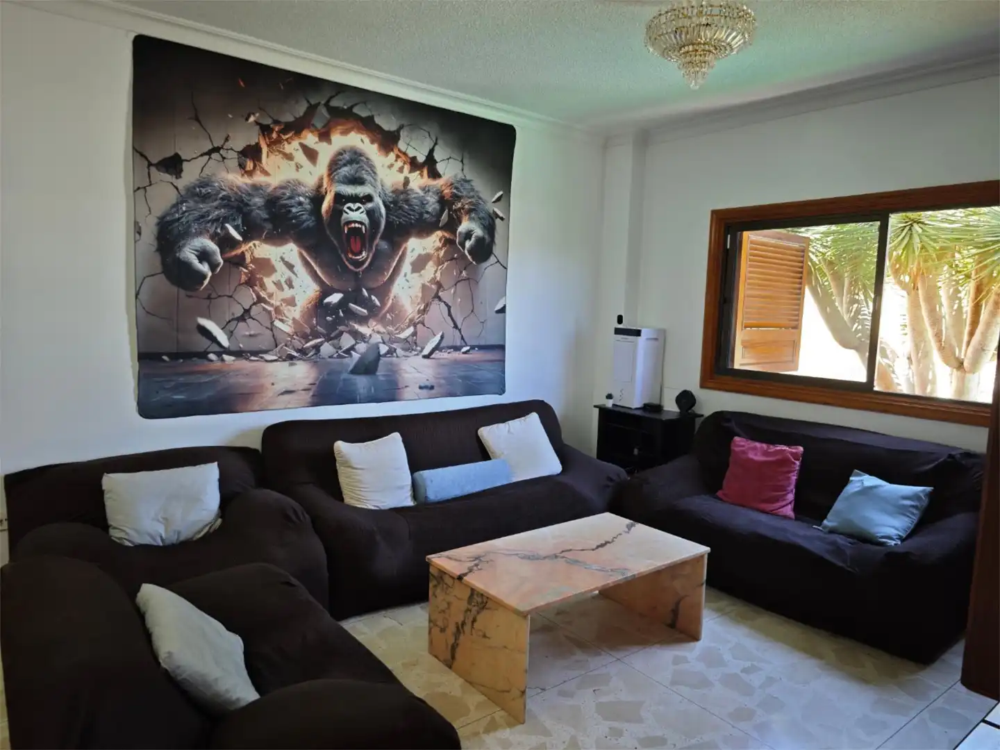 Living room of Flat for share in Santa Cruz de Tenerife  with Private garden, Terrace and Storage room