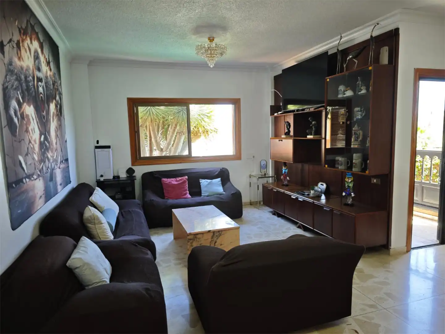 Living room of Flat for share in Santa Cruz de Tenerife  with Private garden, Terrace and Storage room