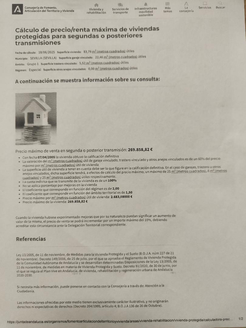 Piso en venta en  Sevilla Capital con Aire acondicionado, Terraza y Trastero