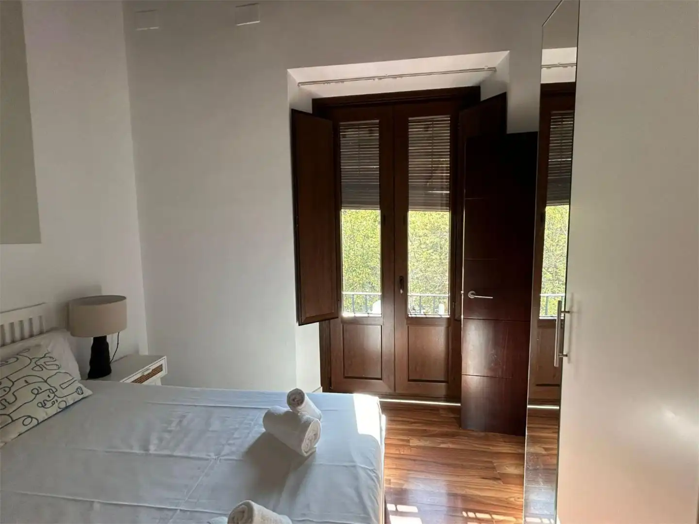 Flat for rent in Callejón Juan de Oviedo, 1, San Lorenzo Bedroom of Flat for rent in Sevilla with Heating, Parquet flooring and Terrace