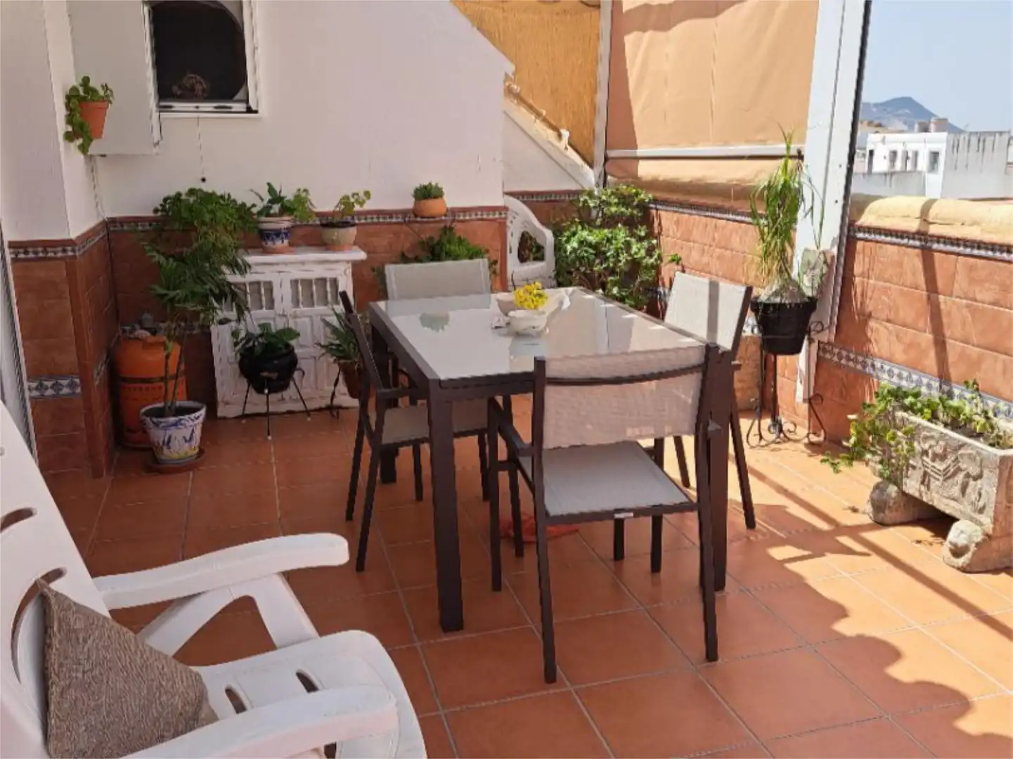 Flat for sale in Plaza el Polvorón, 1, Morón de la Frontera Terrace of Flat for sale in Morón de la Frontera with Air Conditioner and Terrace