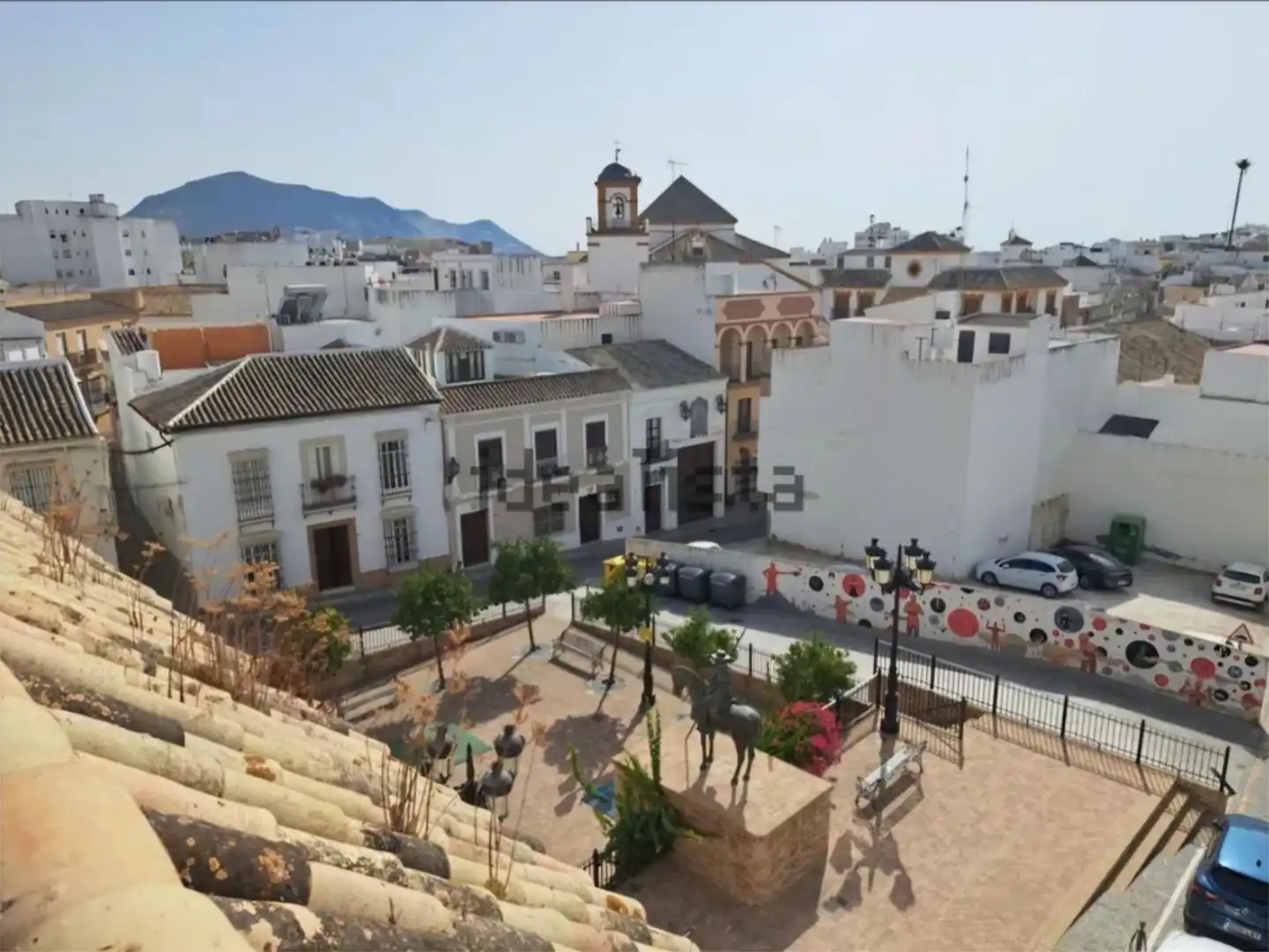 Flat for sale in Plaza el Polvorón, 1, Morón de la Frontera Exterior view of Flat for sale in Morón de la Frontera with Air Conditioner and Terrace