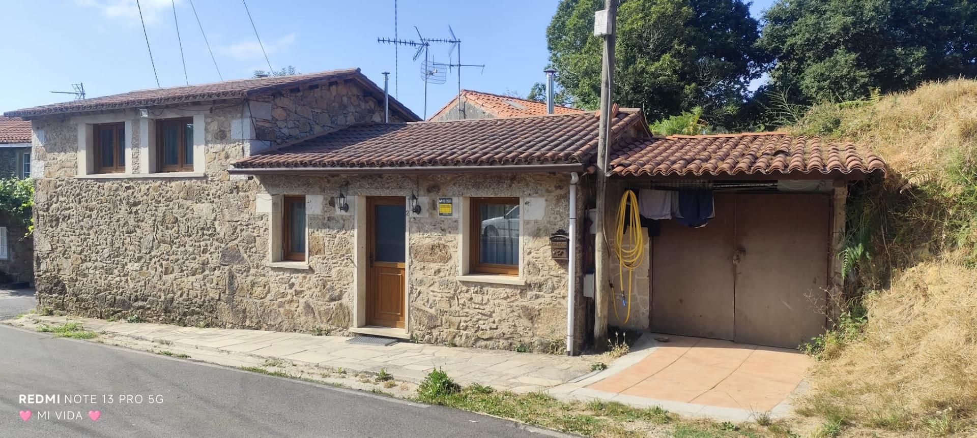 Exterior view of House or chalet for sale in Vilasantar  with Heating, Private garden and Parquet flooring