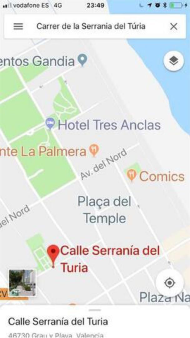 Vista exterior de Apartament de lloguer en Gandia amb Jardí privat, Terrassa i Piscina