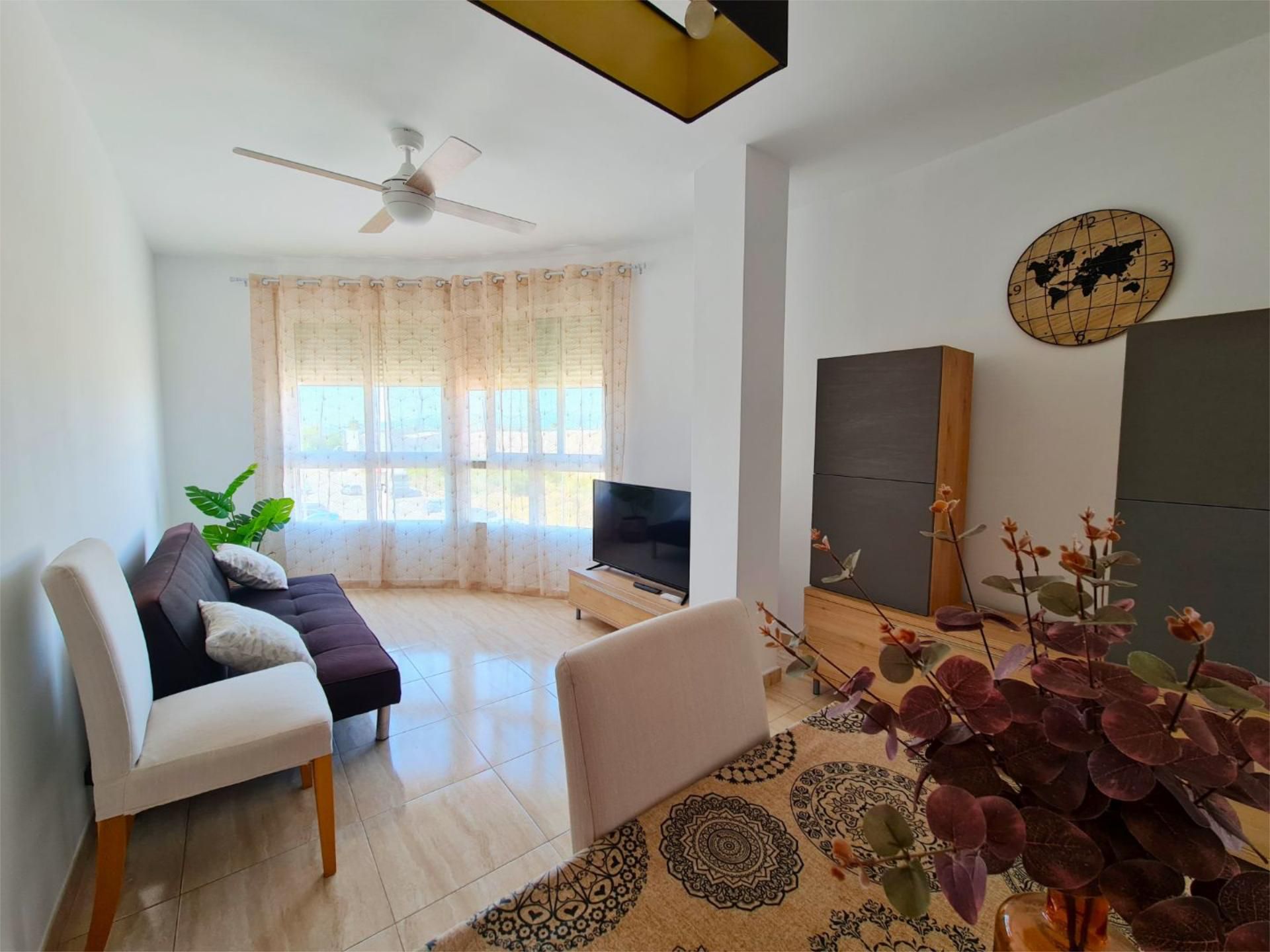 Living room of Flat to rent in Castellón de la Plana / Castelló de la Plana  with Furnished, Oven and Washing machine