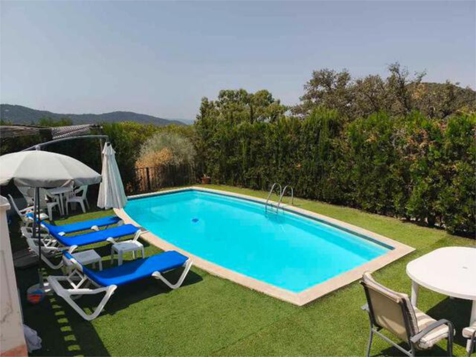 Swimming pool of House or chalet to rent in Villaharta  with Heating, Private garden and Terrace