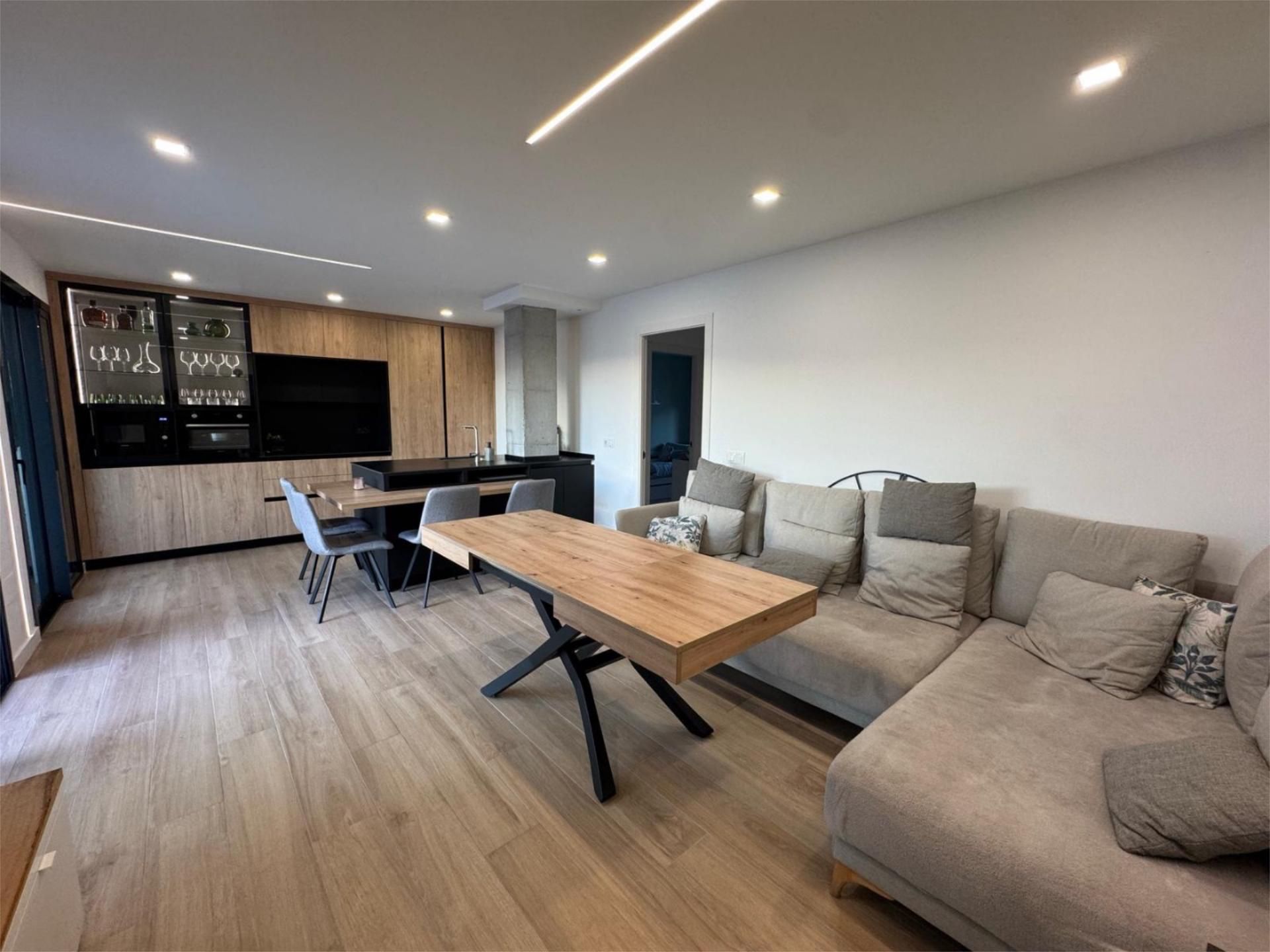 Living room of Flat for sale in Mijas  with Terrace, Swimming Pool and Balcony