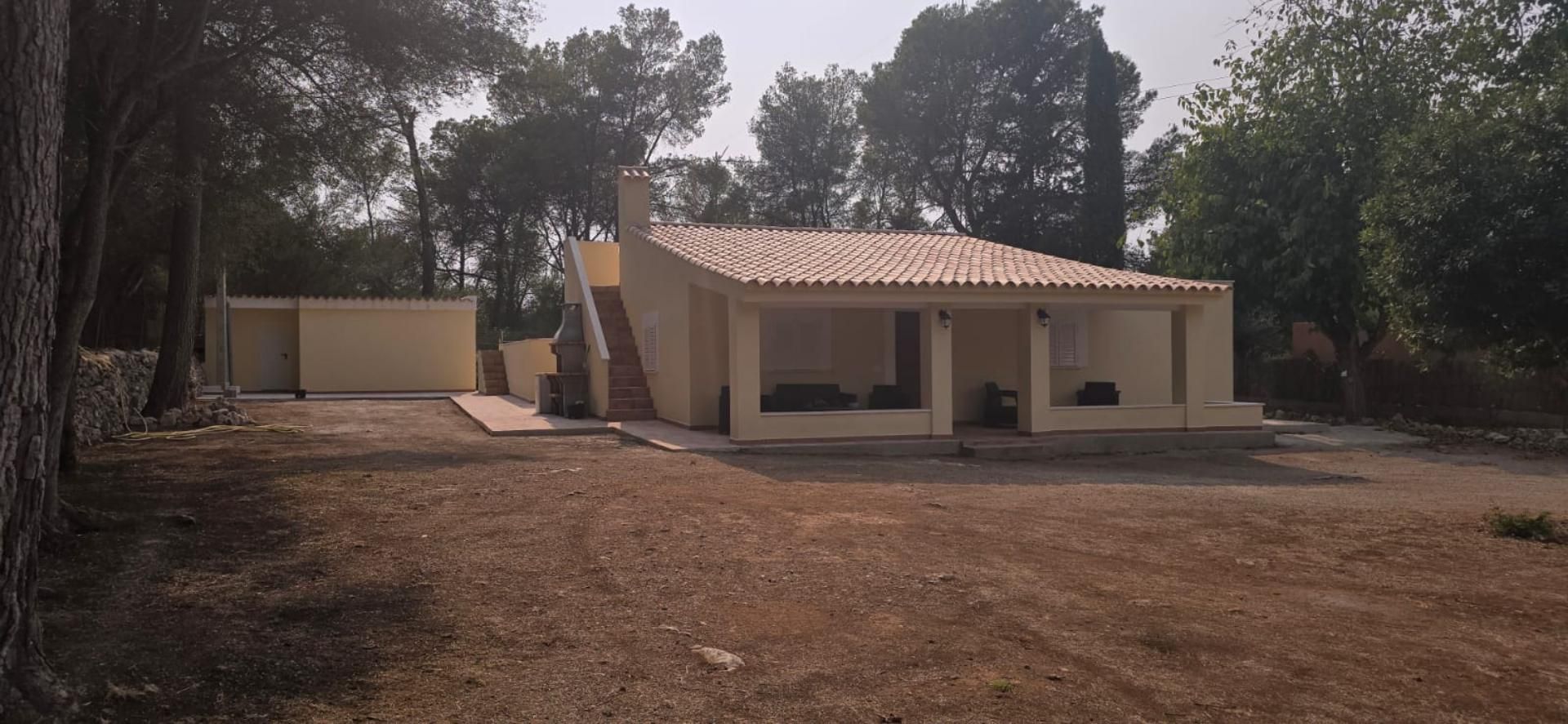 Exterior view of Country house to rent in Sencelles  with Air Conditioner, Private garden and Swimming Pool