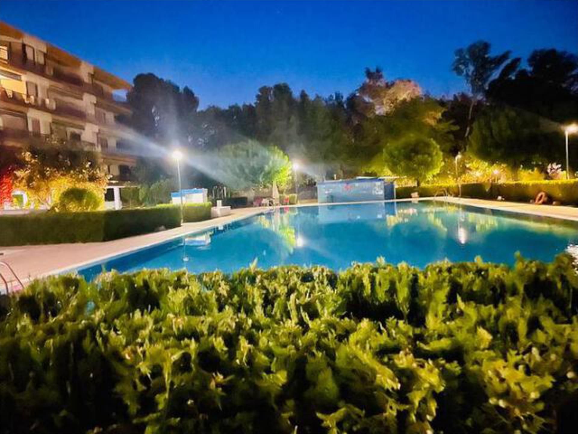 Swimming pool of Flat to rent in  Jaén Capital  with Heating, Private garden and Terrace