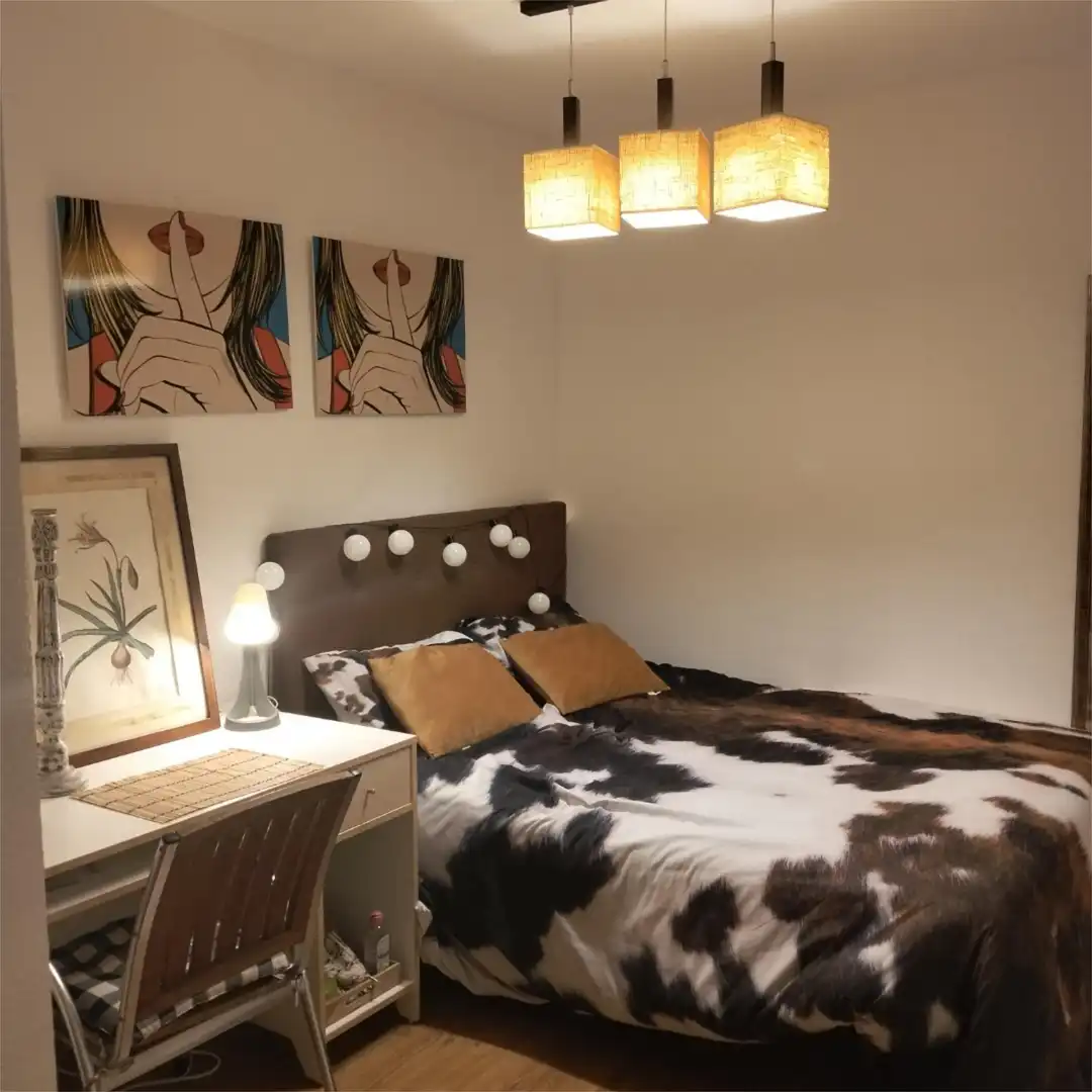 Bedroom of Flat for share in Valdemoro  with Parquet flooring and Furnished