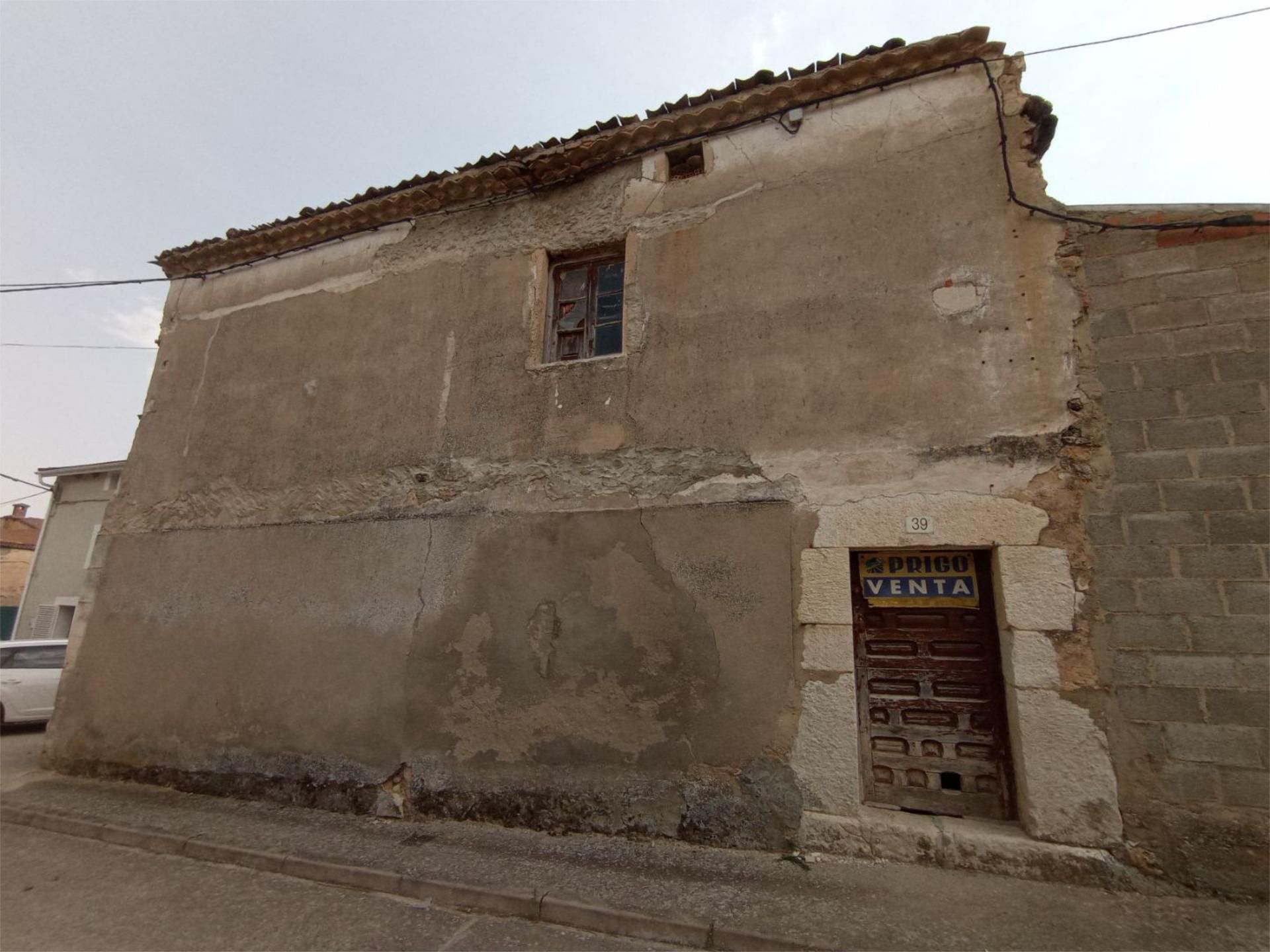 Vista exterior de Casa adosada en venda en Peñaranda de Duero