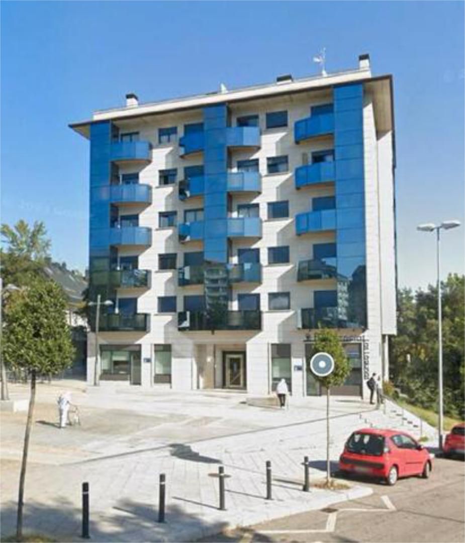 Exterior view of Flat to rent in Ourense Capital   with Heating, Storage room and Furnished
