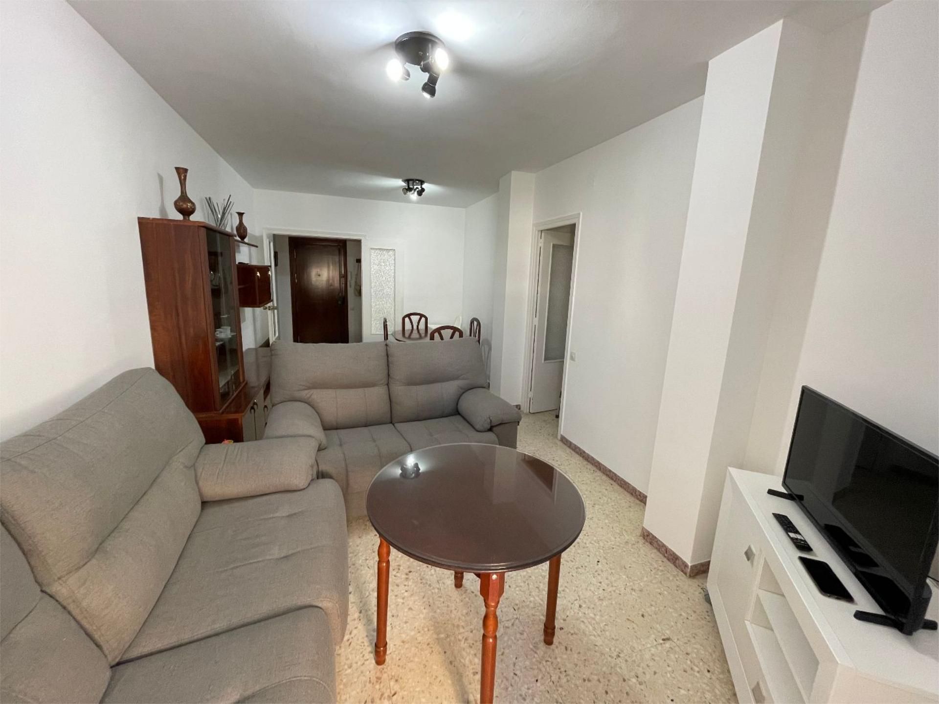 Sala d'estar de Pis de lloguer en  Cádiz Capital amb Terrassa i Moblat