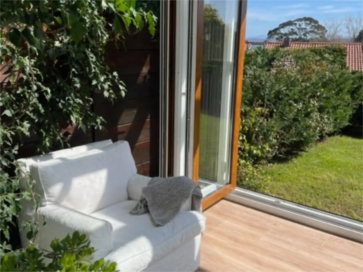Wohnung zum Verkauf in Camino Alto de Santiago, 8, San Vicente de la Barquera Garten von Wohnung zum Verkauf in San Vicente de la Barquera mit Heizung, Privatgarten und Terrasse