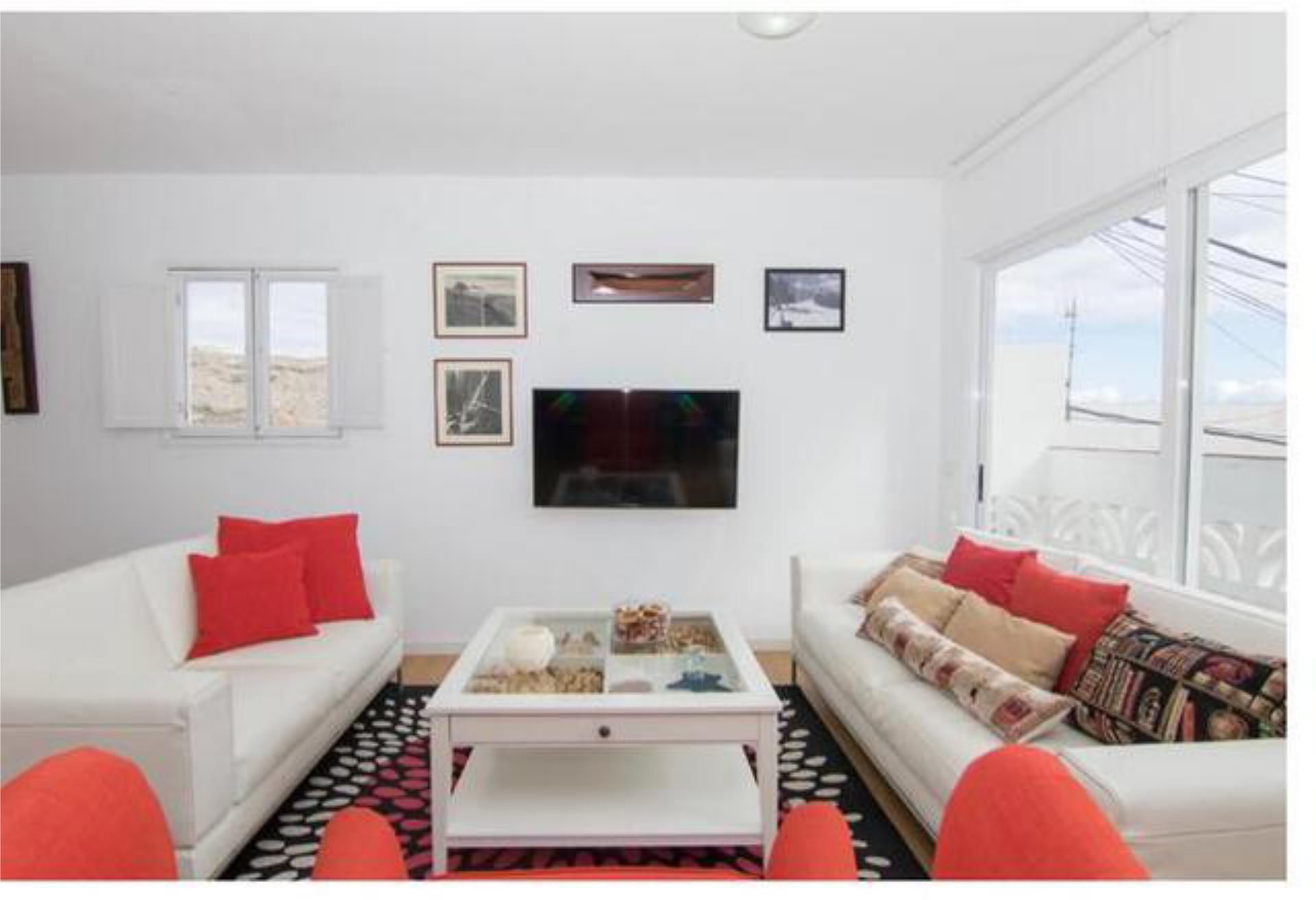 Sala d'estar de Apartament de lloguer en Arico