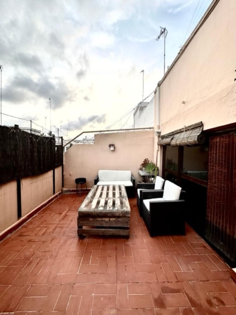Terrassa de Pis en venda en  Valencia Capital amb Aire condicionat, Terrassa i Balcó