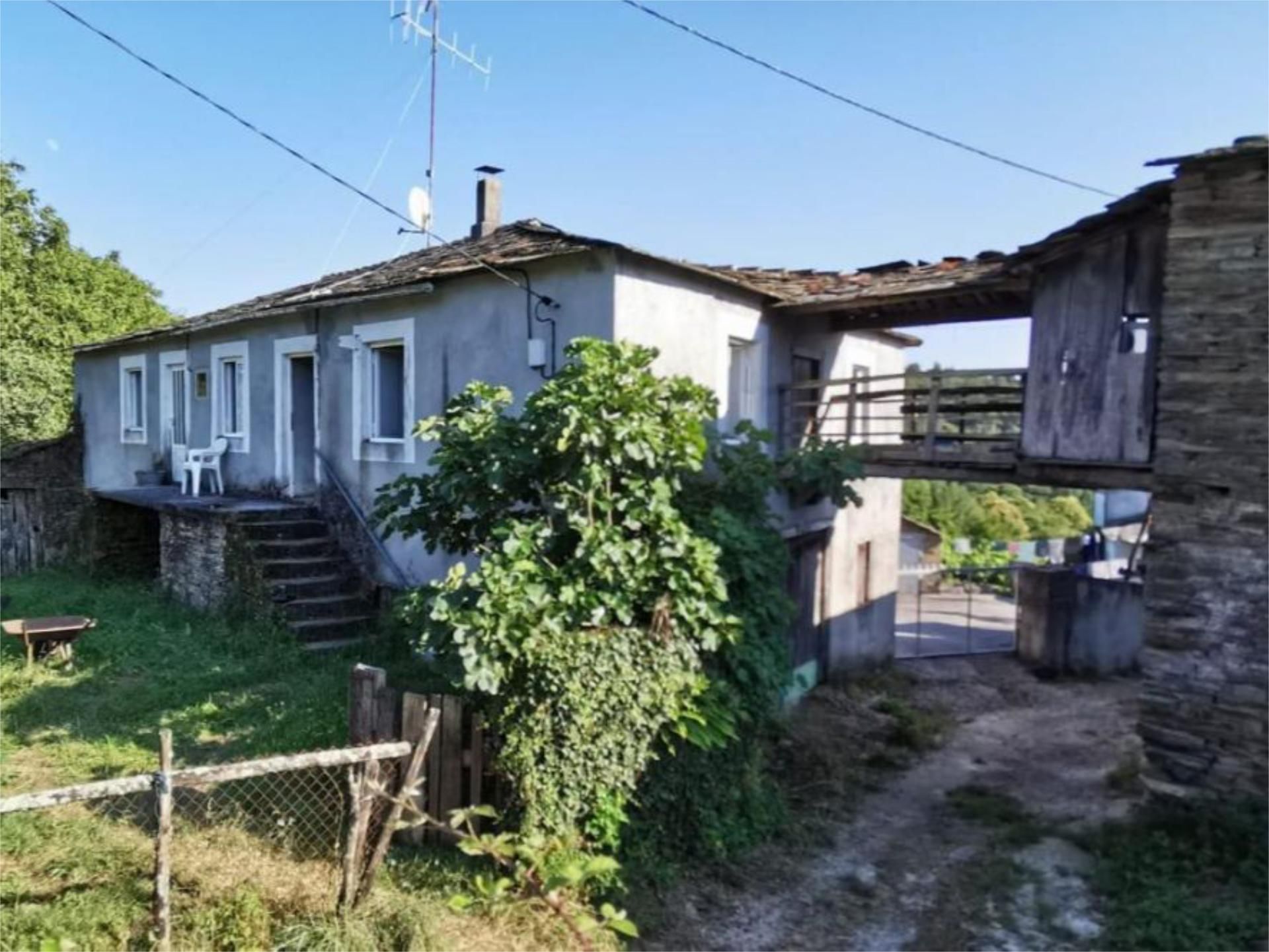 Vista exterior de Casa o xalet en venda en O Incio  amb Jardí privat, Terrassa i Balcó