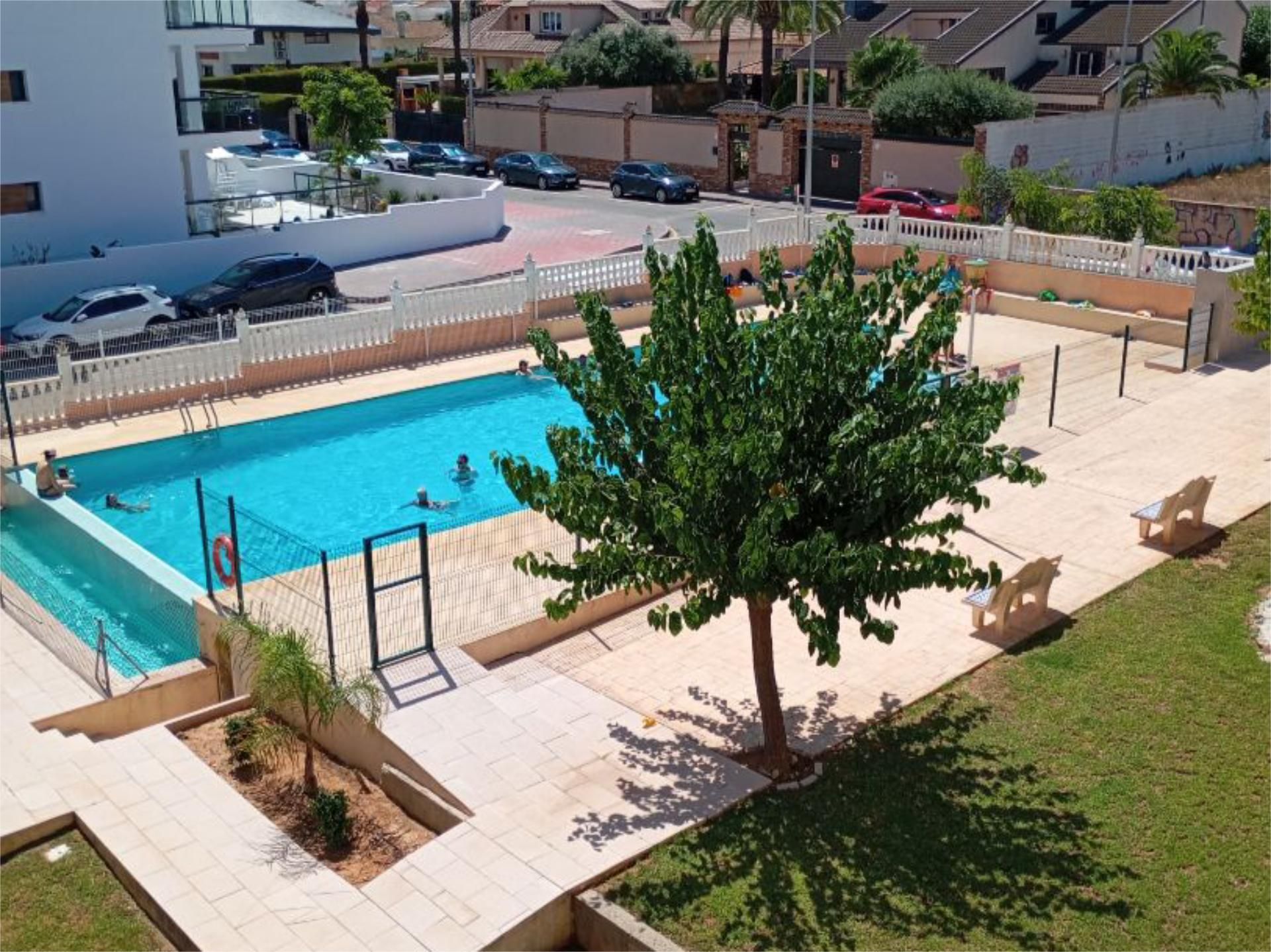 Piscina de Piso en venta en Alicante / Alacant con Aire acondicionado, Calefacción y Terraza