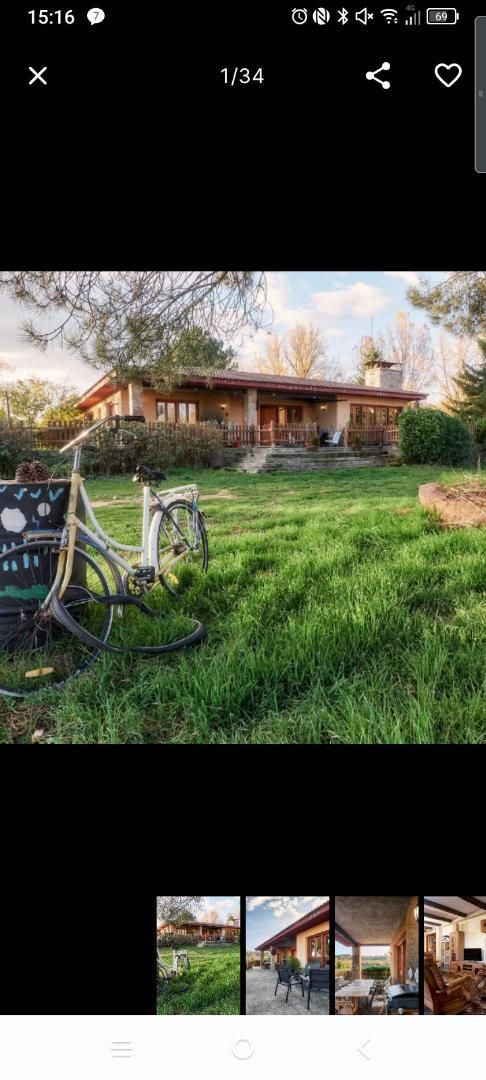 Jardí de Casa o xalet en venda en San Andrés del Rabanedo amb Calefacció, Jardí privat i Parquet