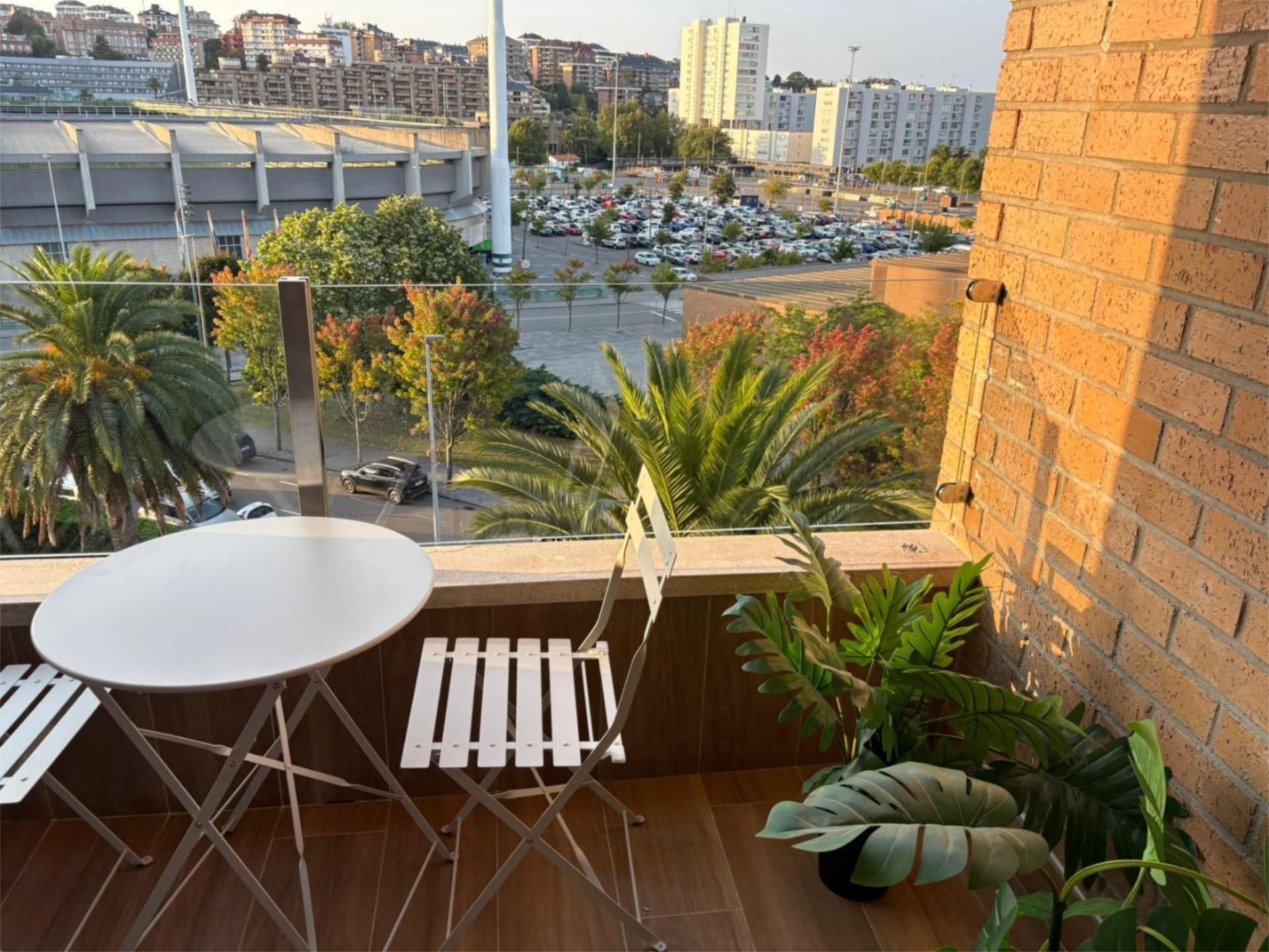Terraza de Piso de alquiler en Santander con Terraza