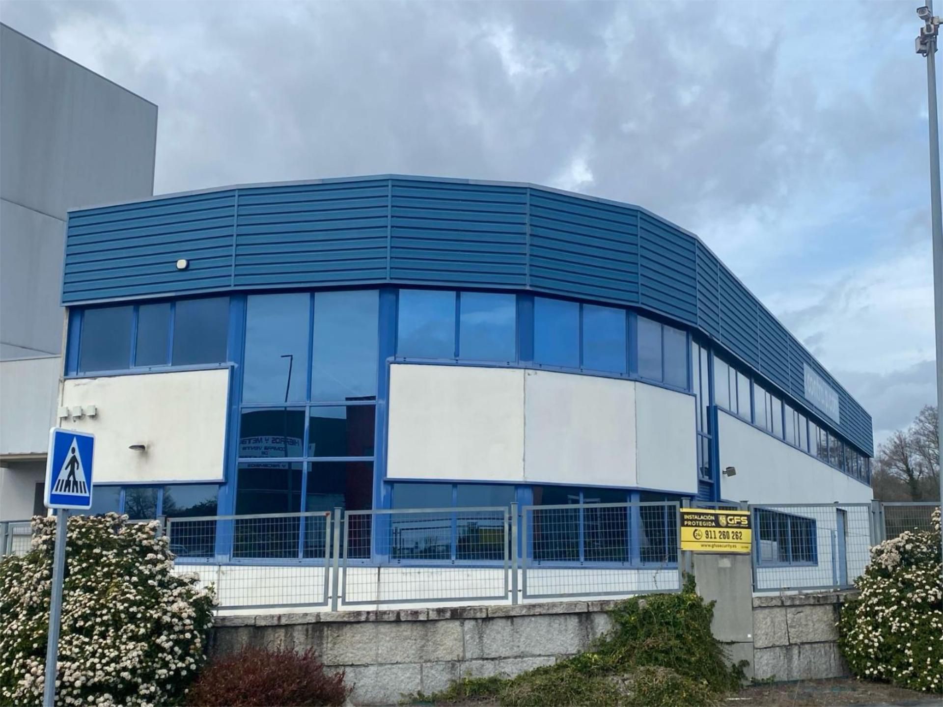 Vista exterior de Nave industrial de alquiler en Ourense Capital  con Aire acondicionado