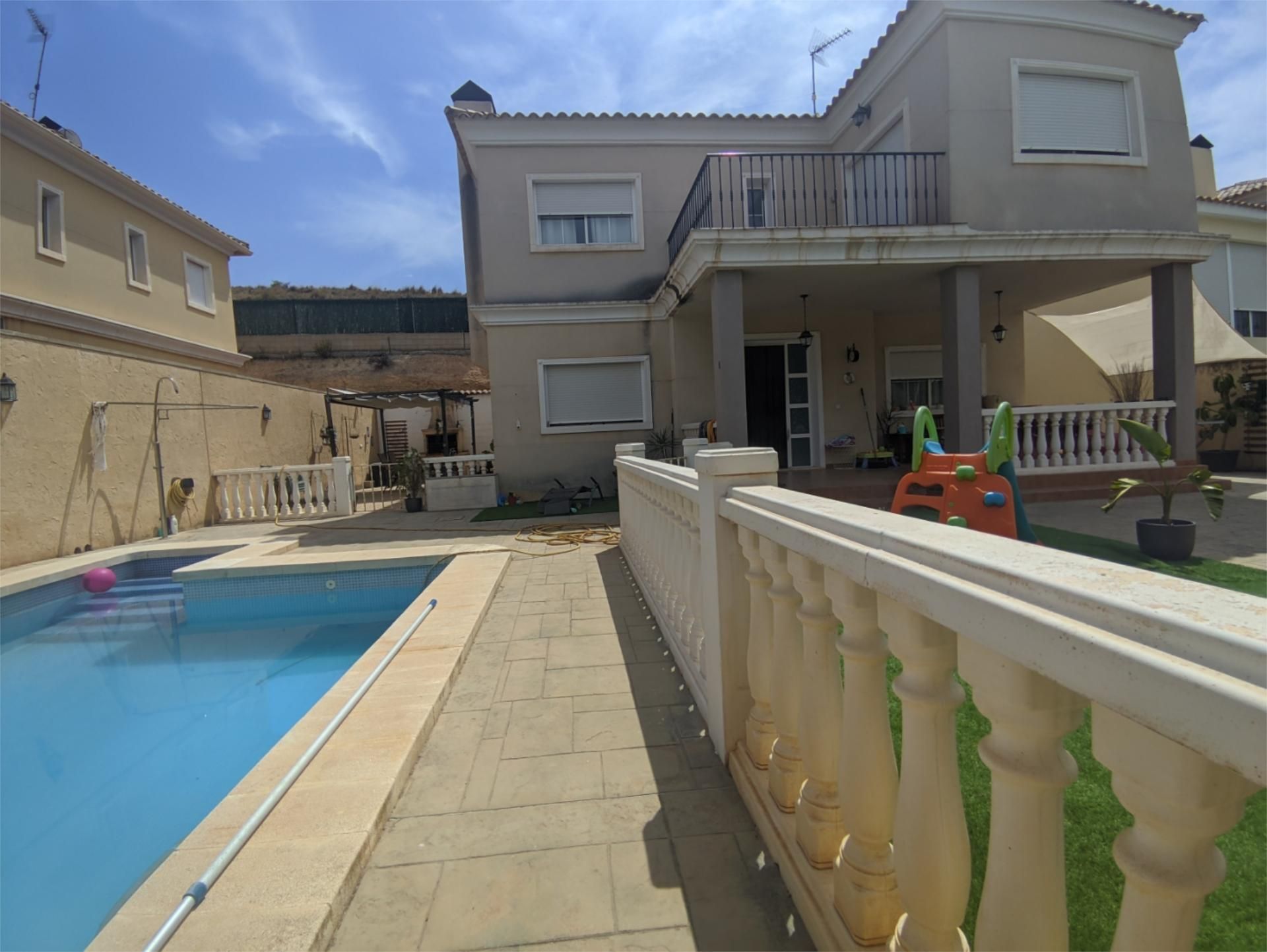 Swimming pool of House or chalet for sale in Aspe  with Air Conditioner, Terrace and Swimming Pool