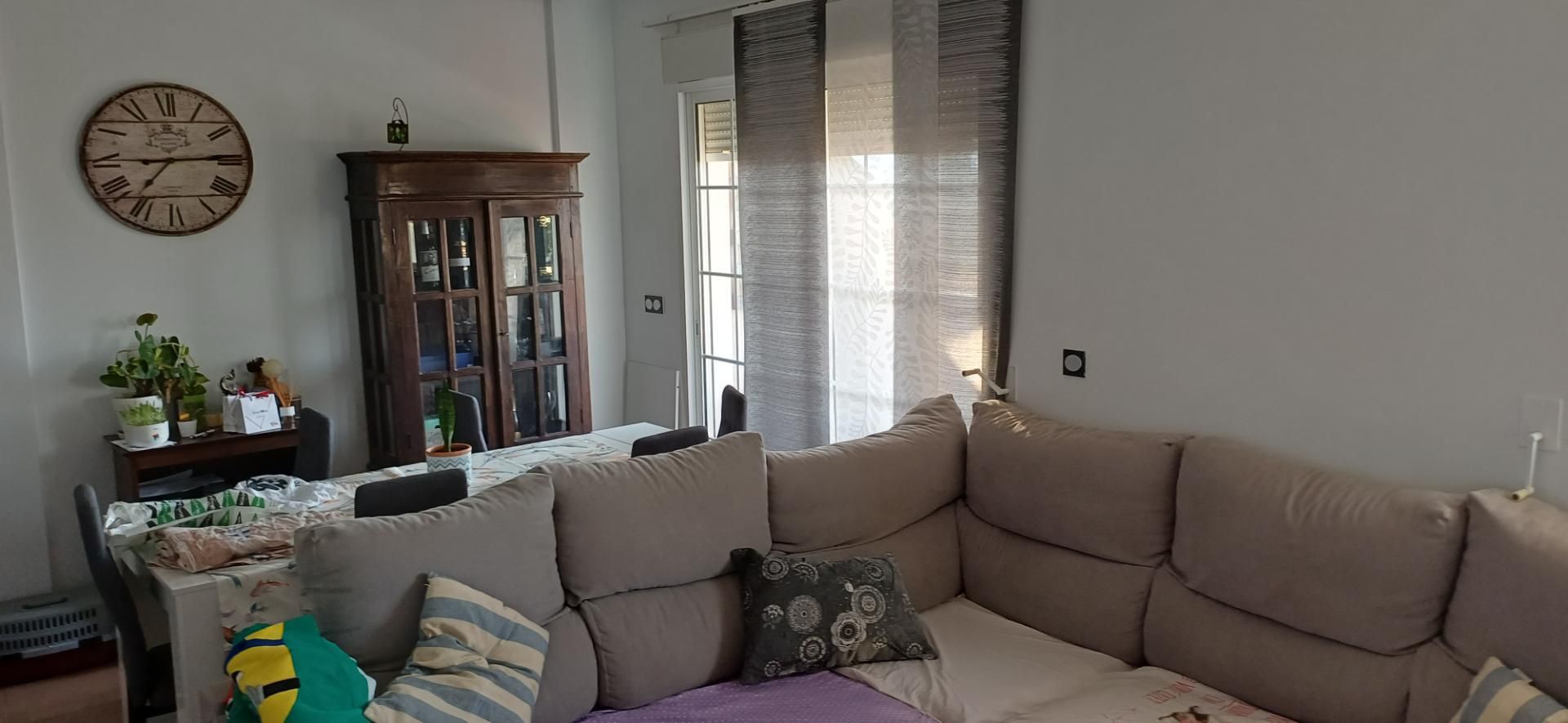 Living room of Attic for sale in  Murcia Capital  with Air Conditioner, Terrace and Swimming Pool