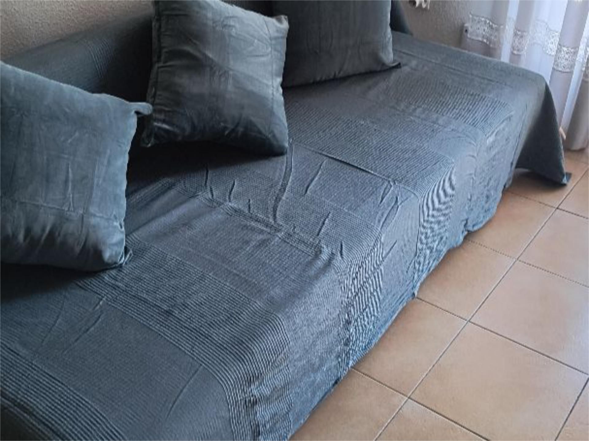 Bedroom of Flat to rent in  Madrid Capital  with Heating, Furnished and Balcony