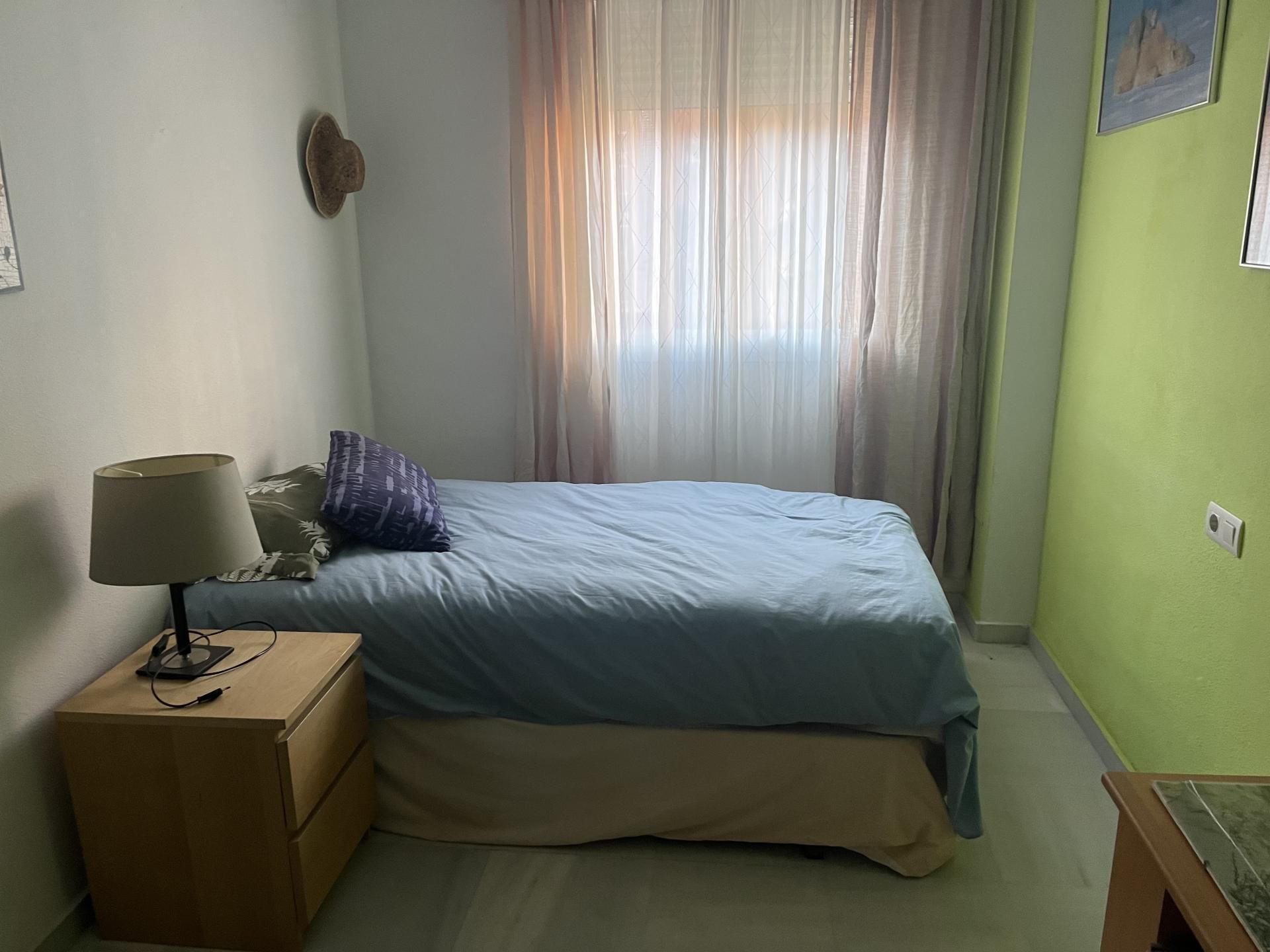 Bedroom of Flat to share in Málaga Capital  with Swimming Pool, Furnished and Video intercom