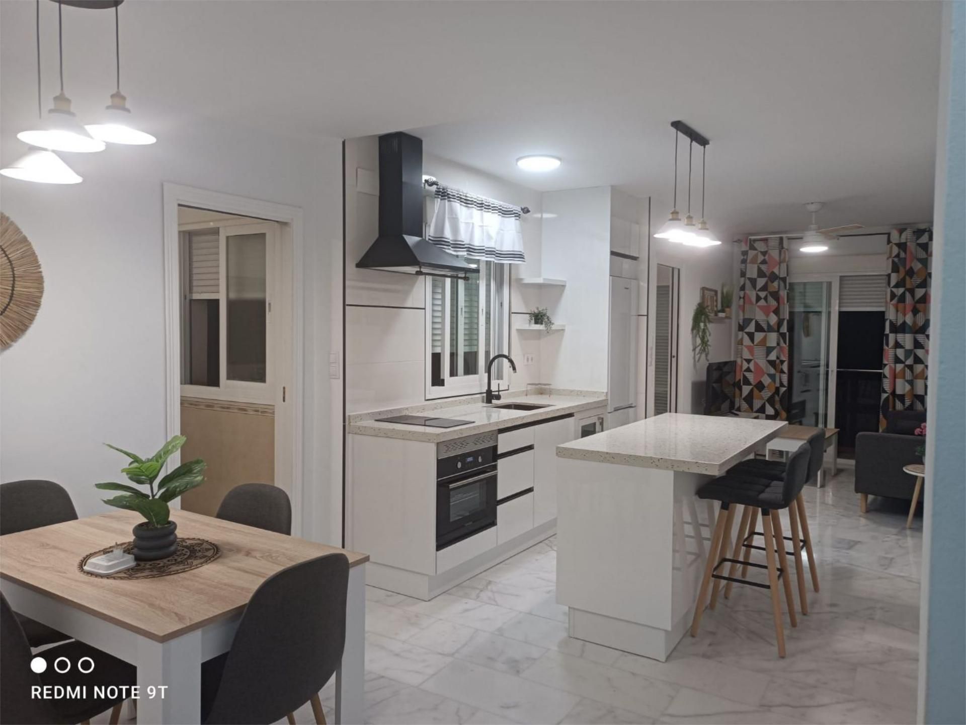 Kitchen of Flat to rent in Motril  with Air Conditioner, Furnished and Balcony