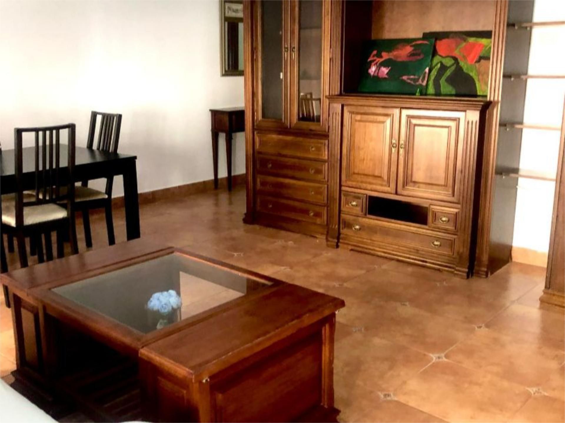 Living room of Flat to share in  Ceuta Capital  with Furnished and Video intercom