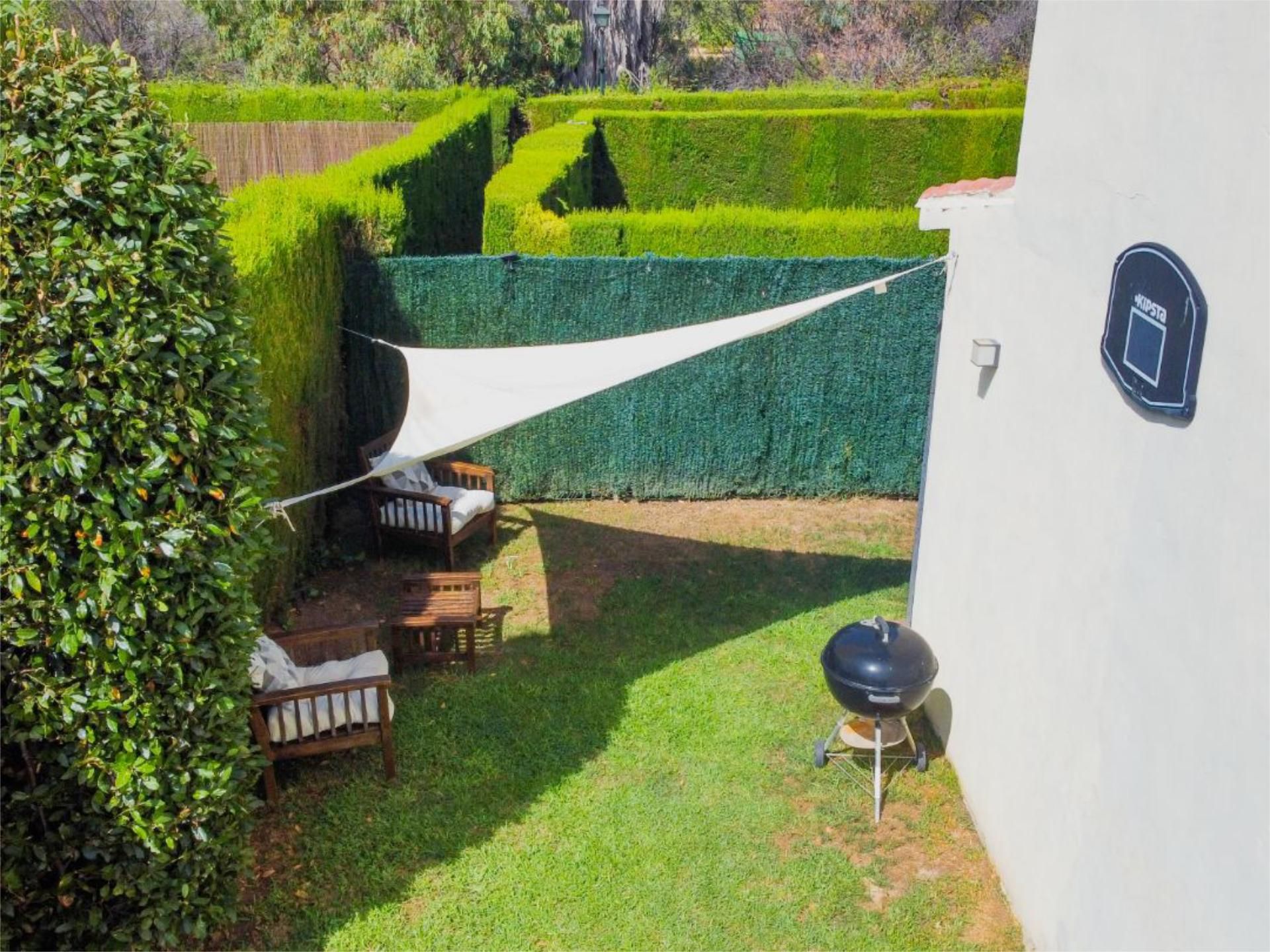 Garden of Single-family semi-detached to rent in Marbella  with Air Conditioner, Private garden and Swimming Pool