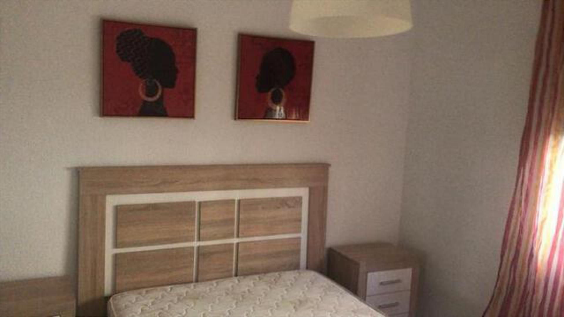 Bedroom of Flat to share in Badajoz Capital  with Private garden and Furnished