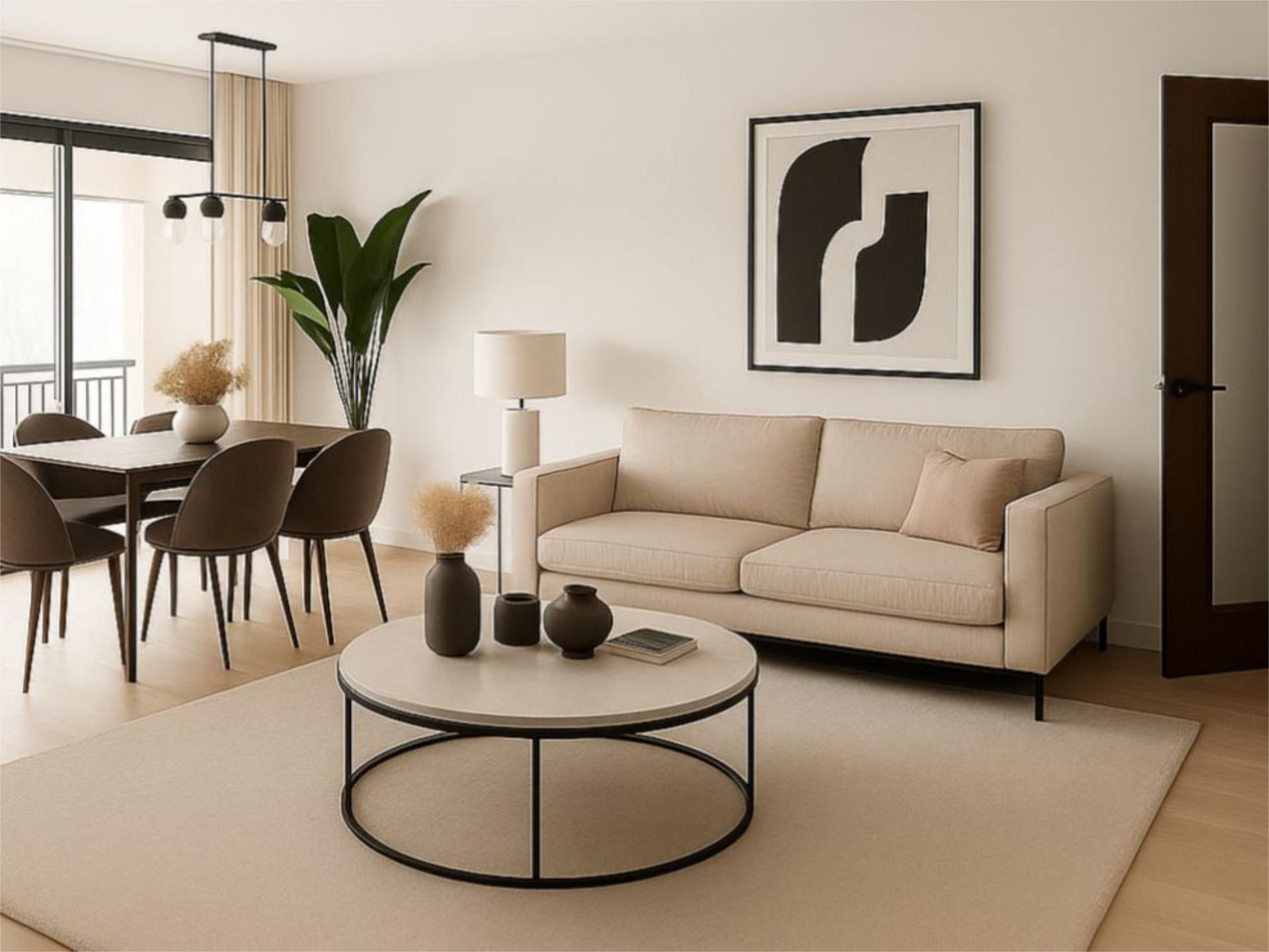 Living room of Flat for sale in La Garriga  with Air Conditioner and Balcony